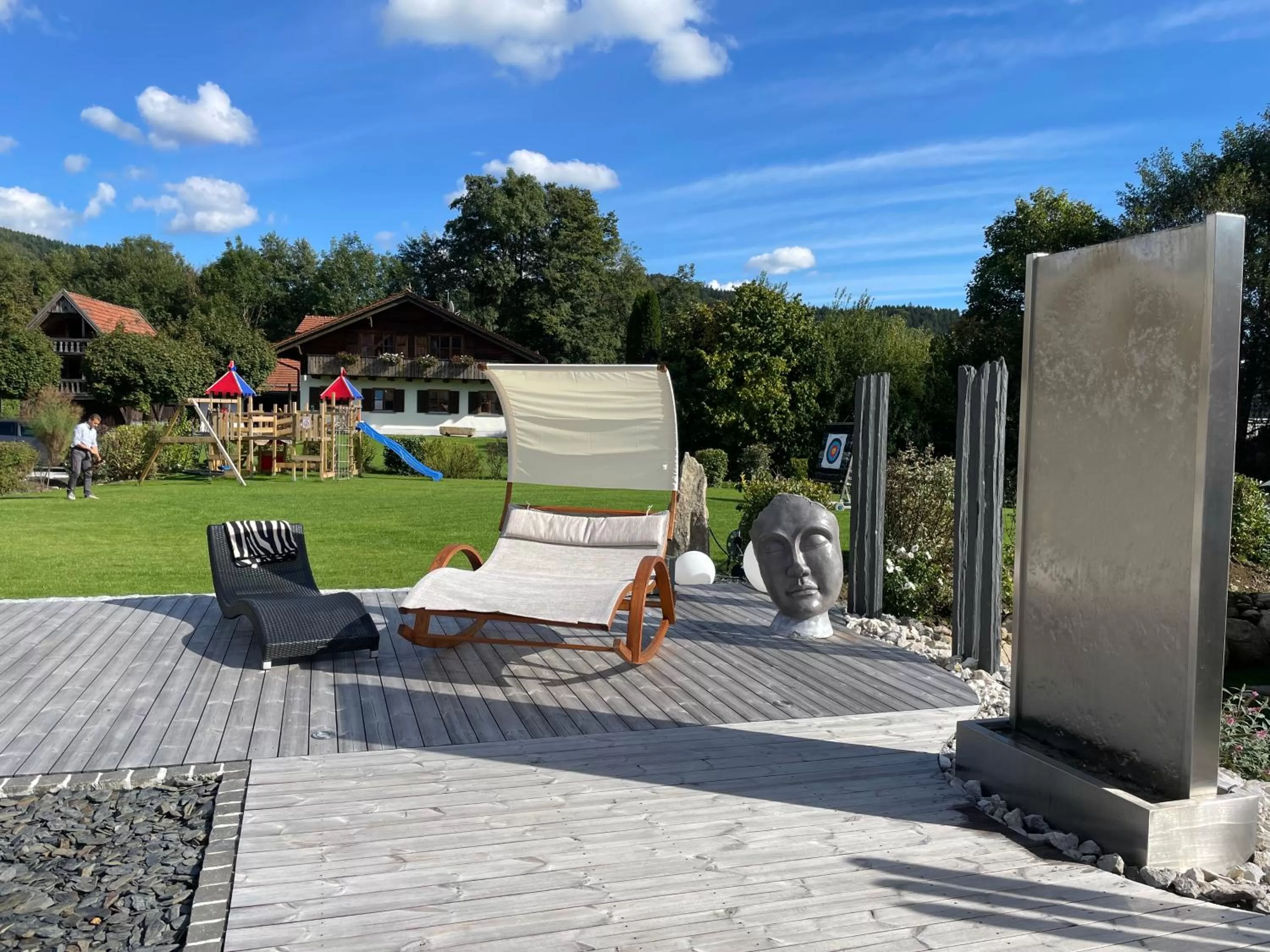 Garden in Sporthotel Bernrieder Hof GmbH