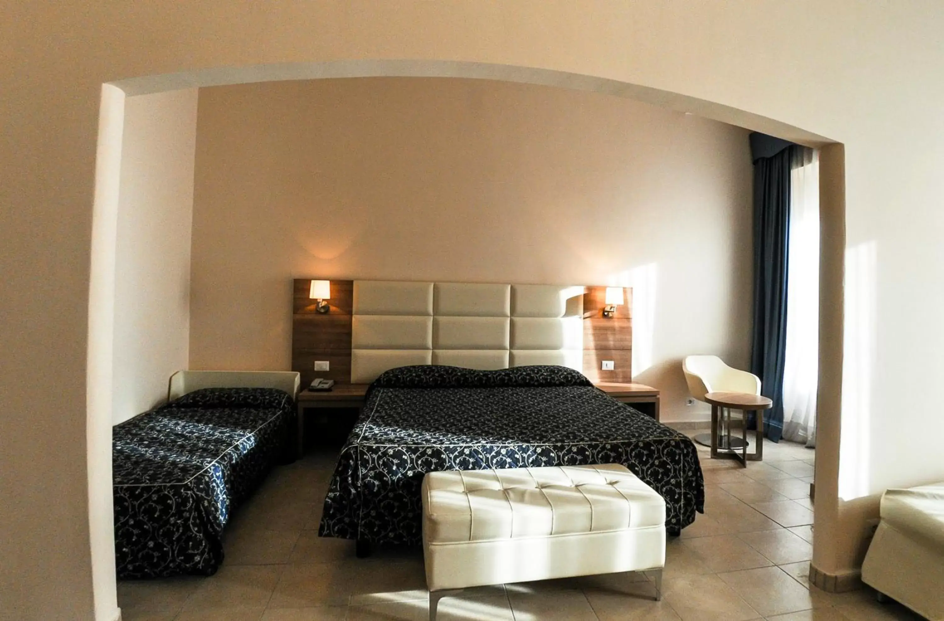 Photo of the whole room, Bed in Hotel Mediterraneo