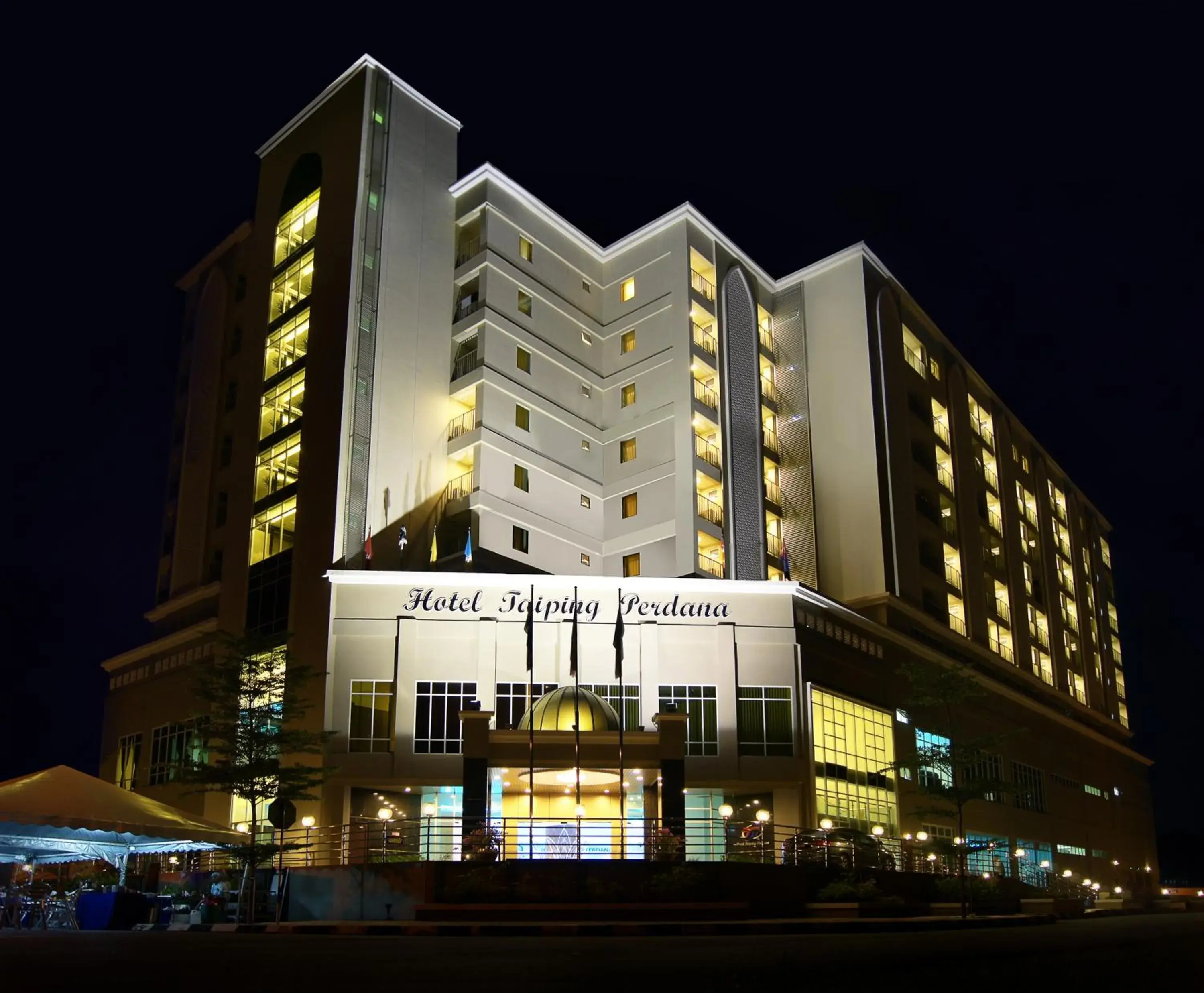 Facade/entrance, Property Building in Hotel Taiping Perdana