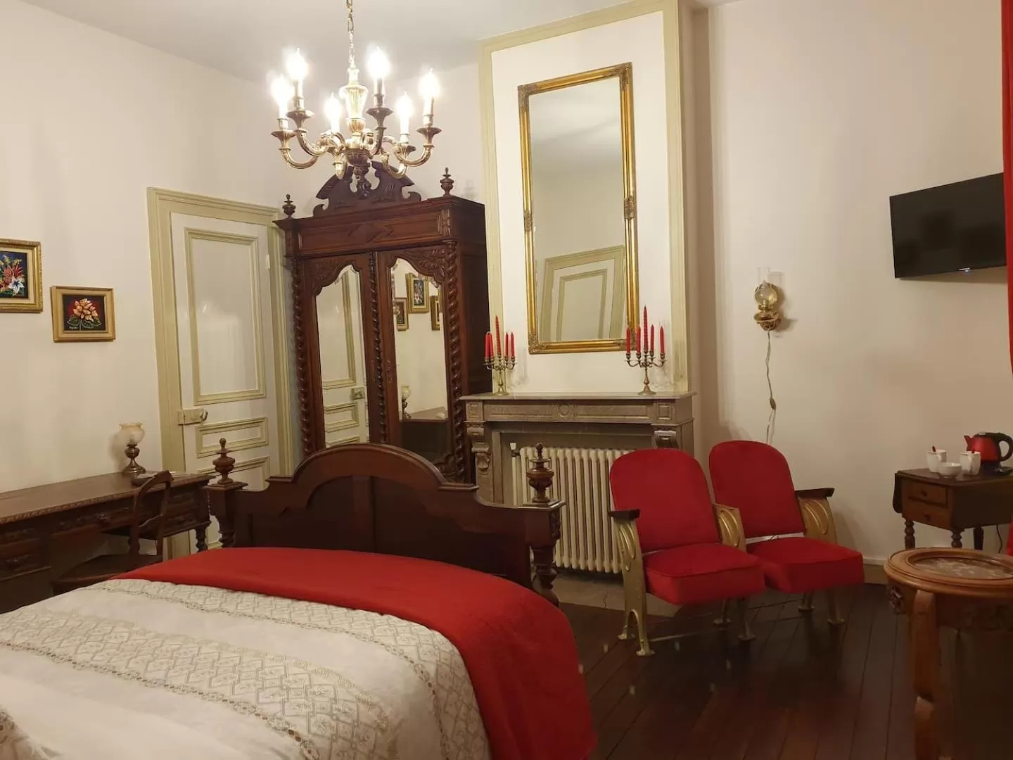 Bed in B & B Les Secrets des Loges