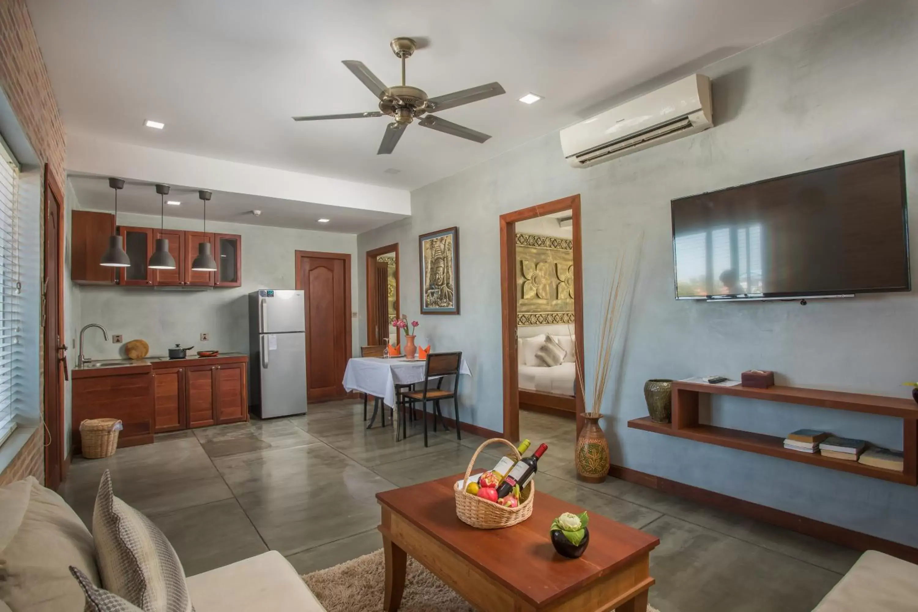 Living room, Seating Area in Cambana Residence