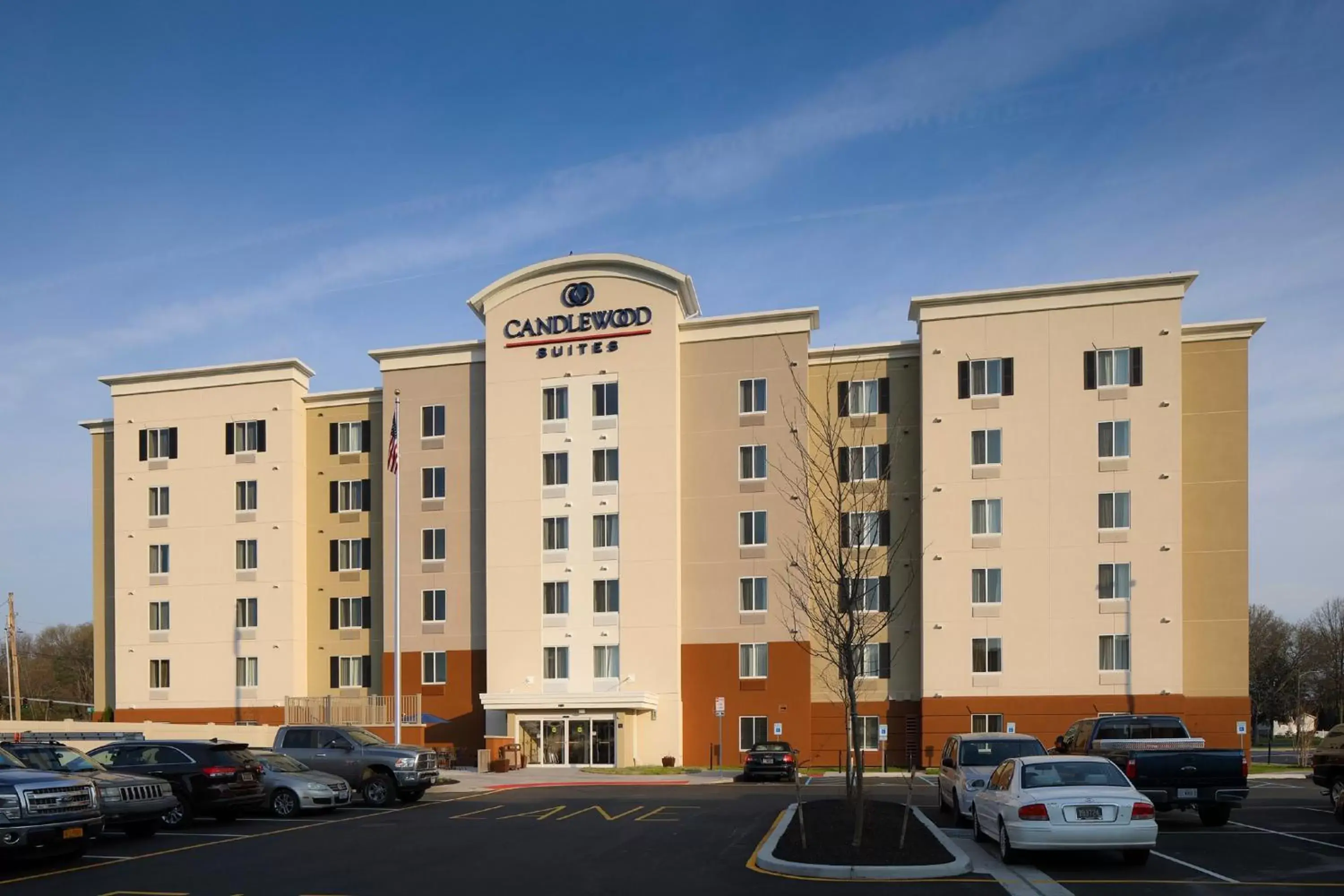 Property building in Candlewood Suites - Newark South - University Area, an IHG Hotel
