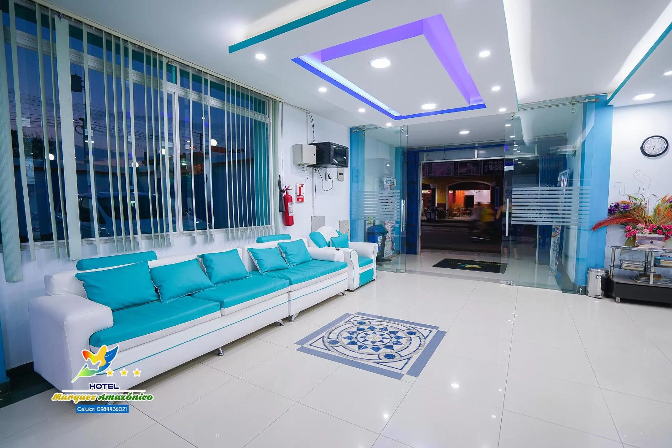Lobby or reception in Hotel Marques Amazonico
