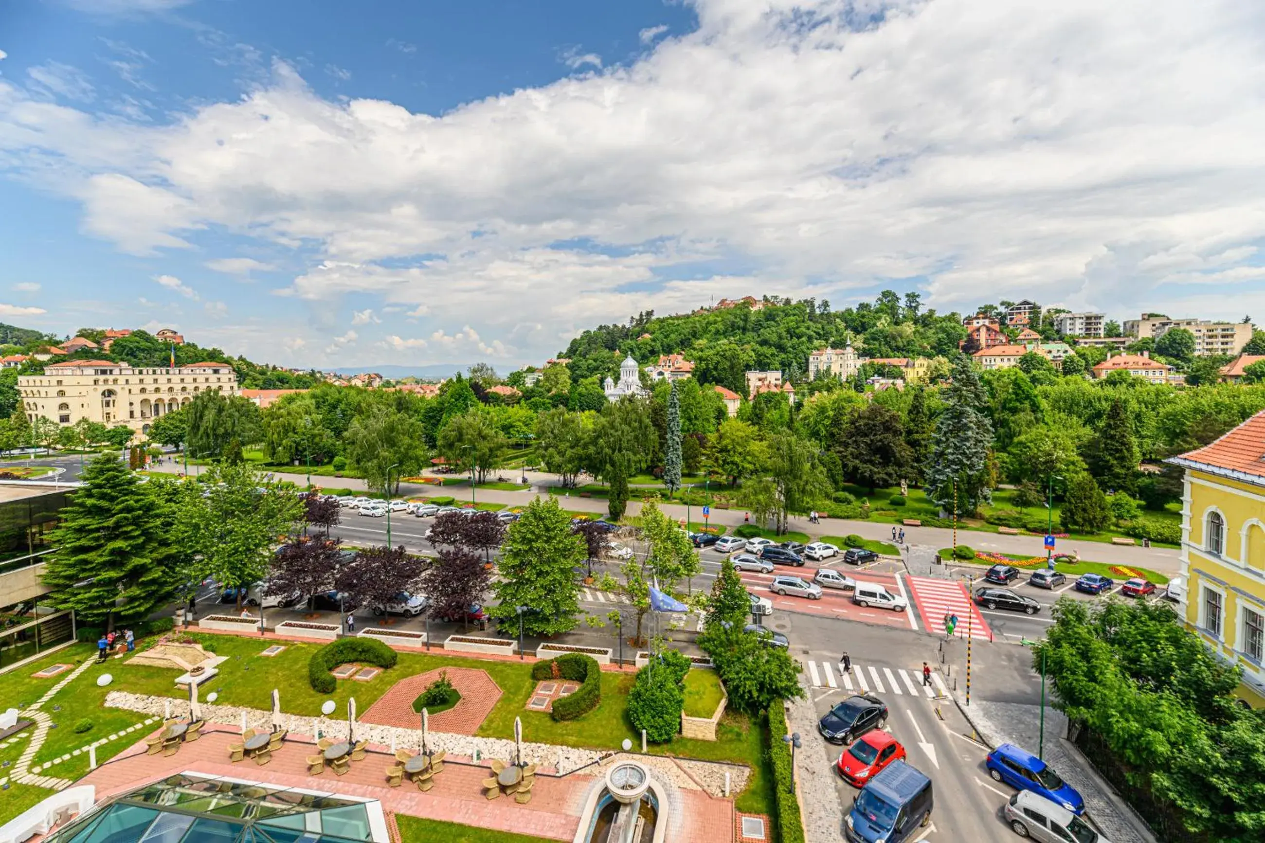 Bird's eye view in Hotel Aro Palace