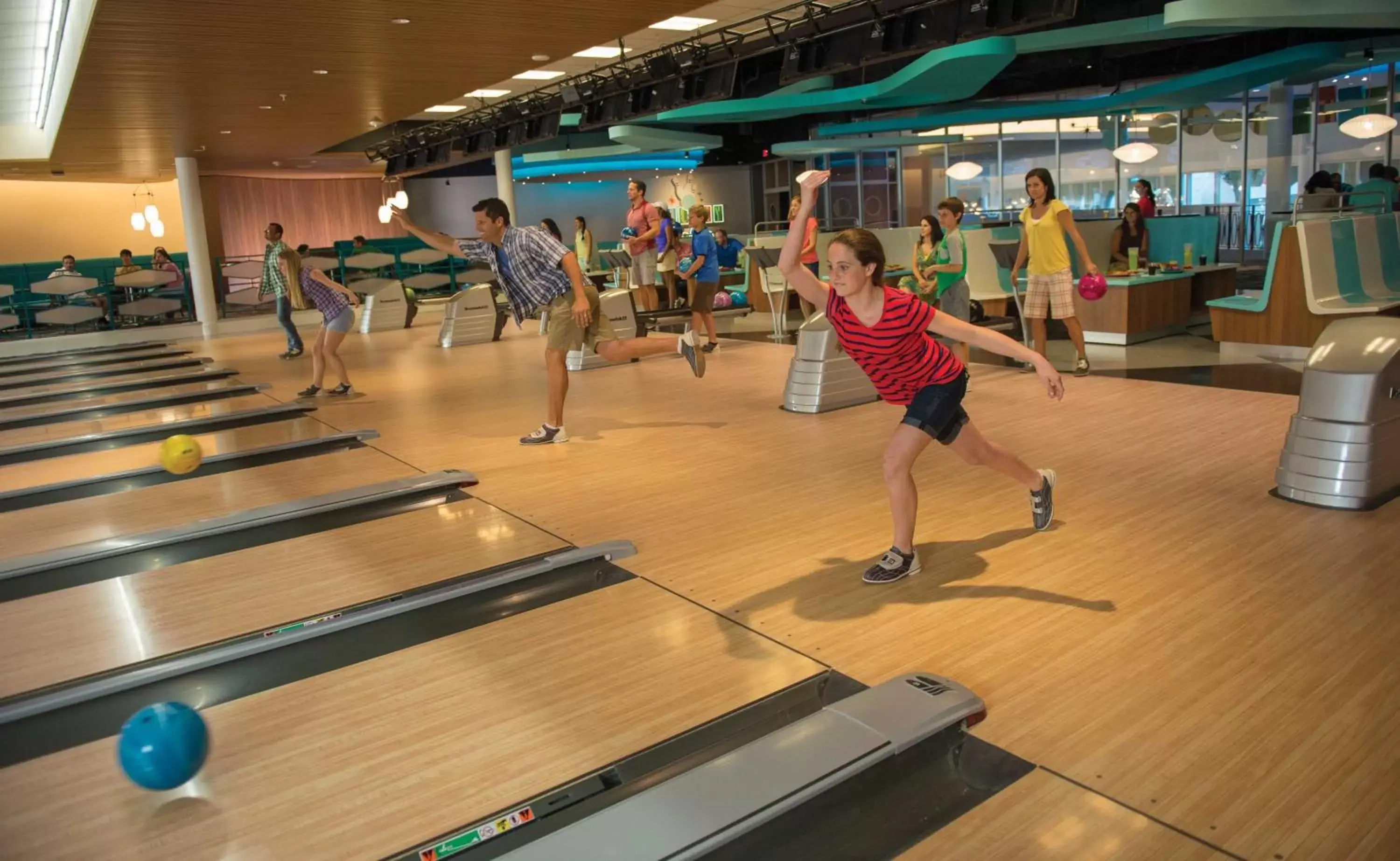 Bowling, Fitness Center/Facilities in Universal's Cabana Bay Beach Resort