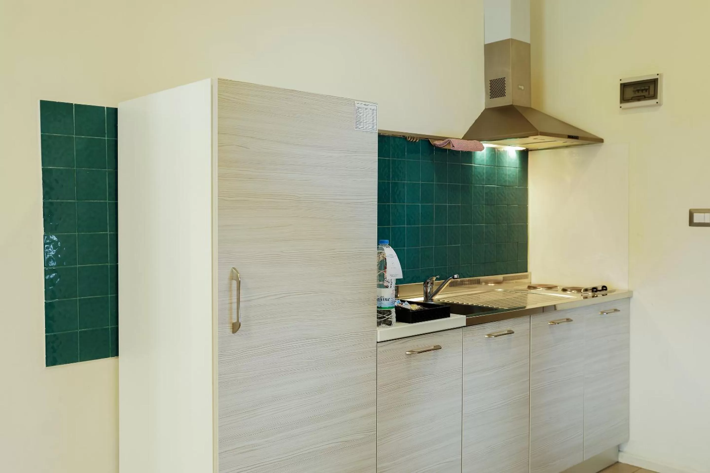 Kitchen or kitchenette in Hotel La Villette