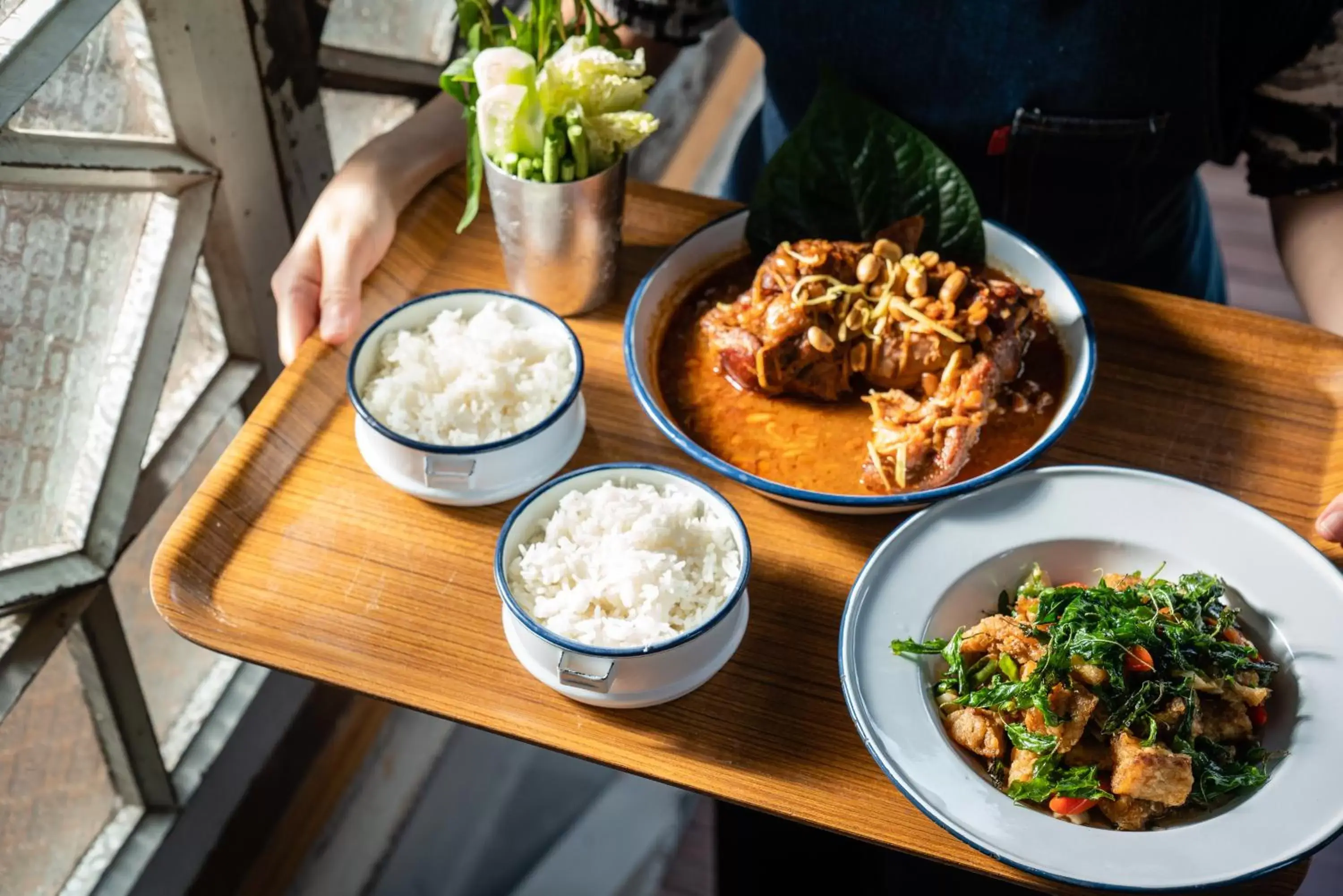 Food close-up, Lunch and Dinner in Kaomai Lanna Resort