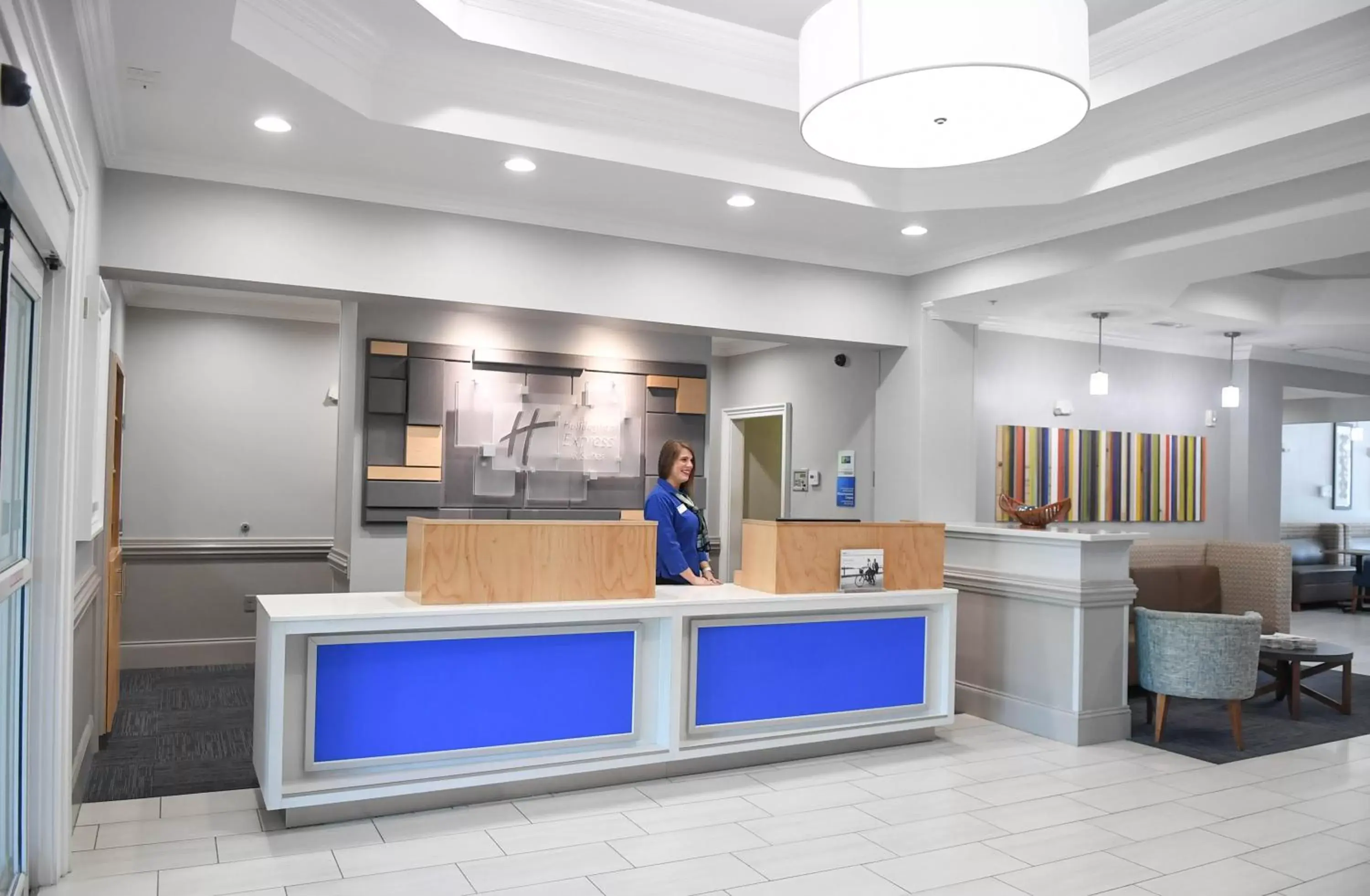 Lobby or reception, Lobby/Reception in Holiday Inn Express & Suites - Valdosta, an IHG Hotel