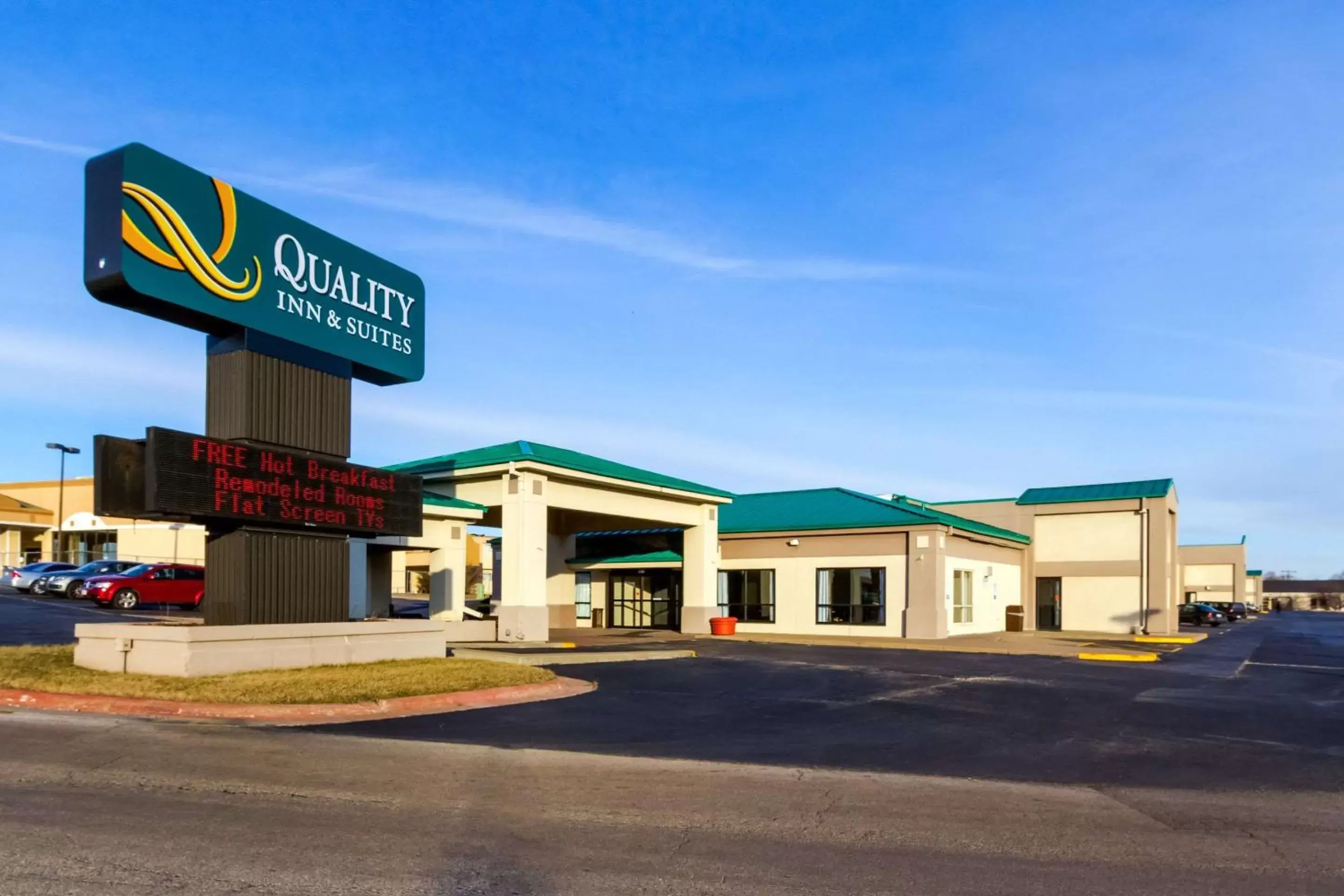 Property building in Quality Inn & Suites Moline
