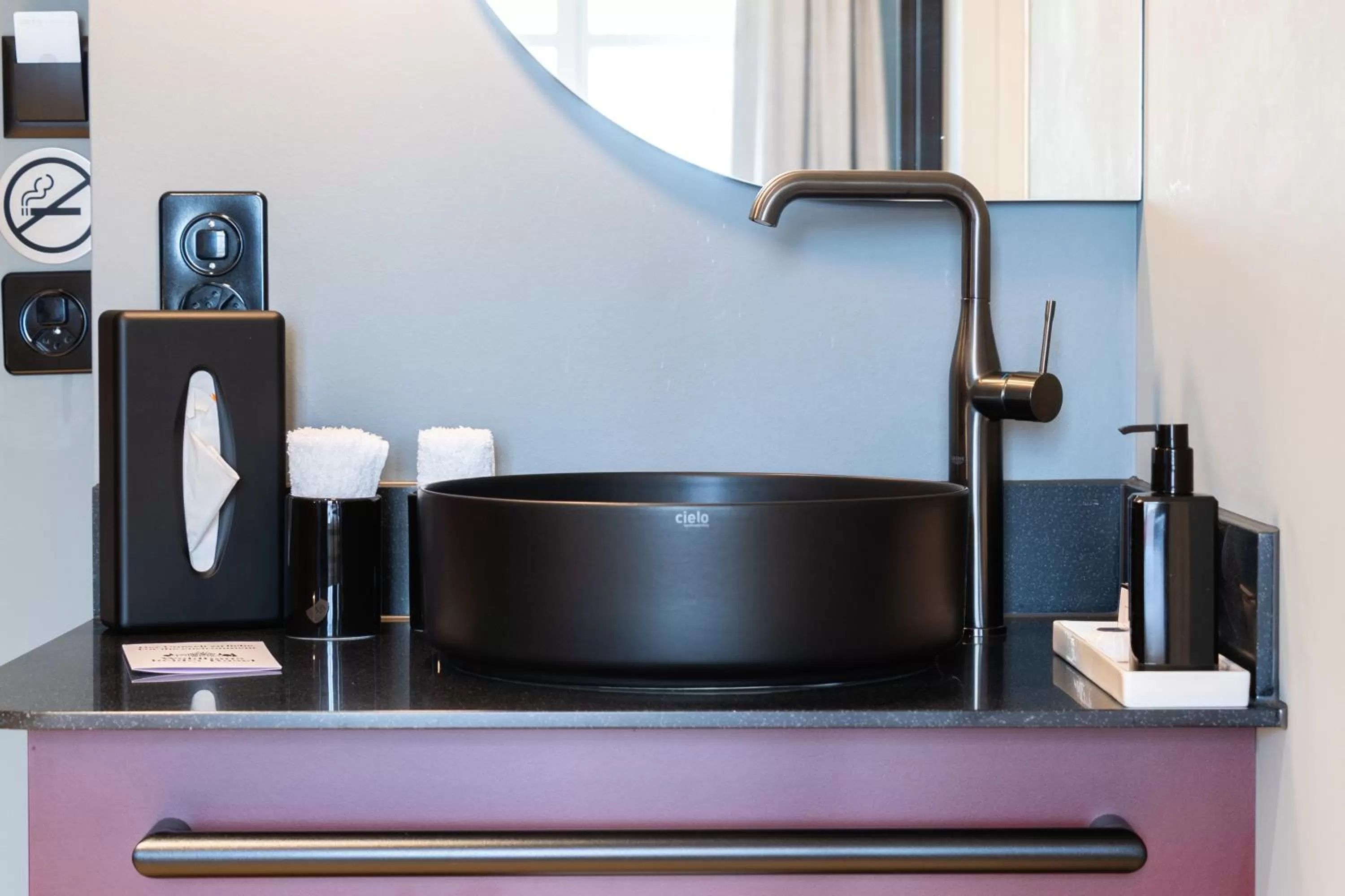 Bathroom in Boutique Hotel Waldhaus beider Basel