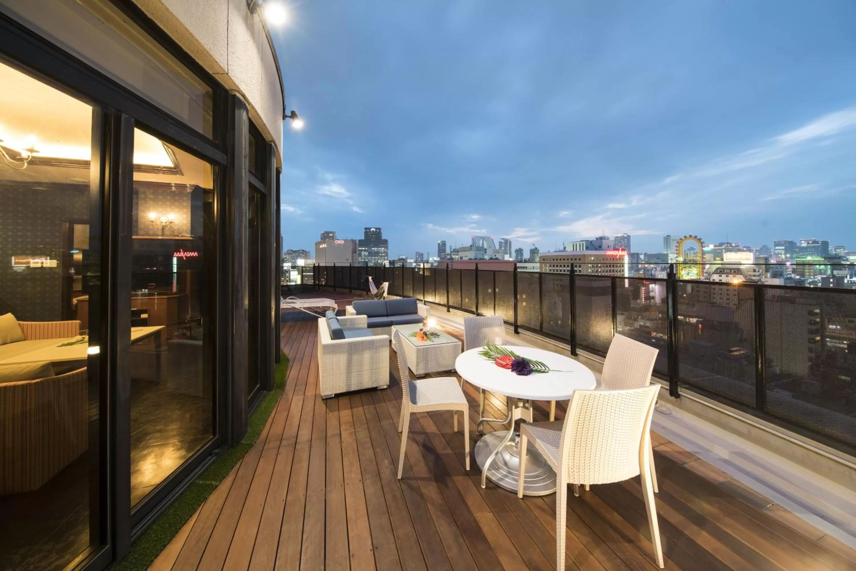 Balcony/Terrace in Hotel Alps