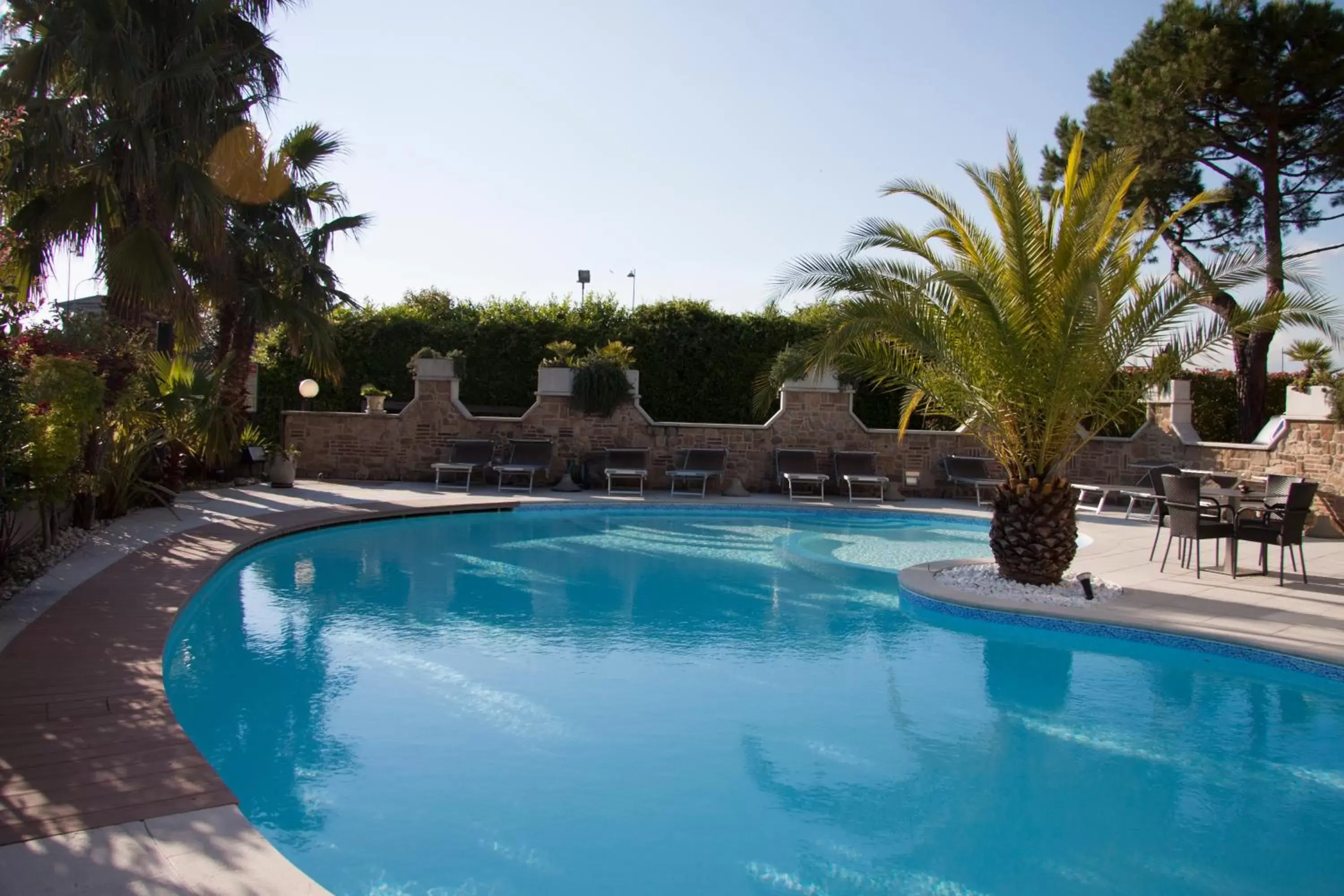 Swimming pool in Hotel Berta Swimming pool in Hotel Berta