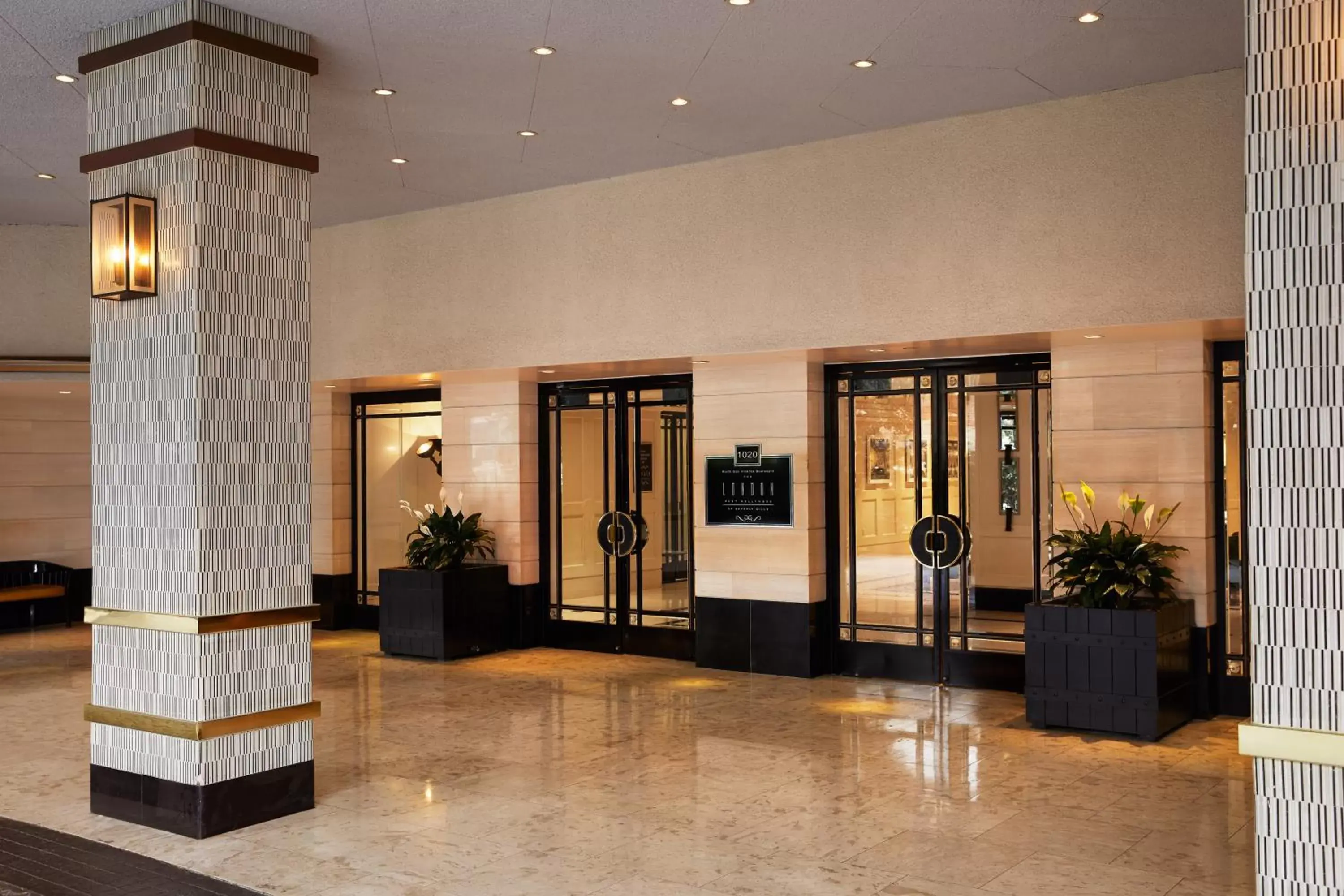 Facade/entrance, Lobby/Reception in The London West Hollywood at Beverly Hills