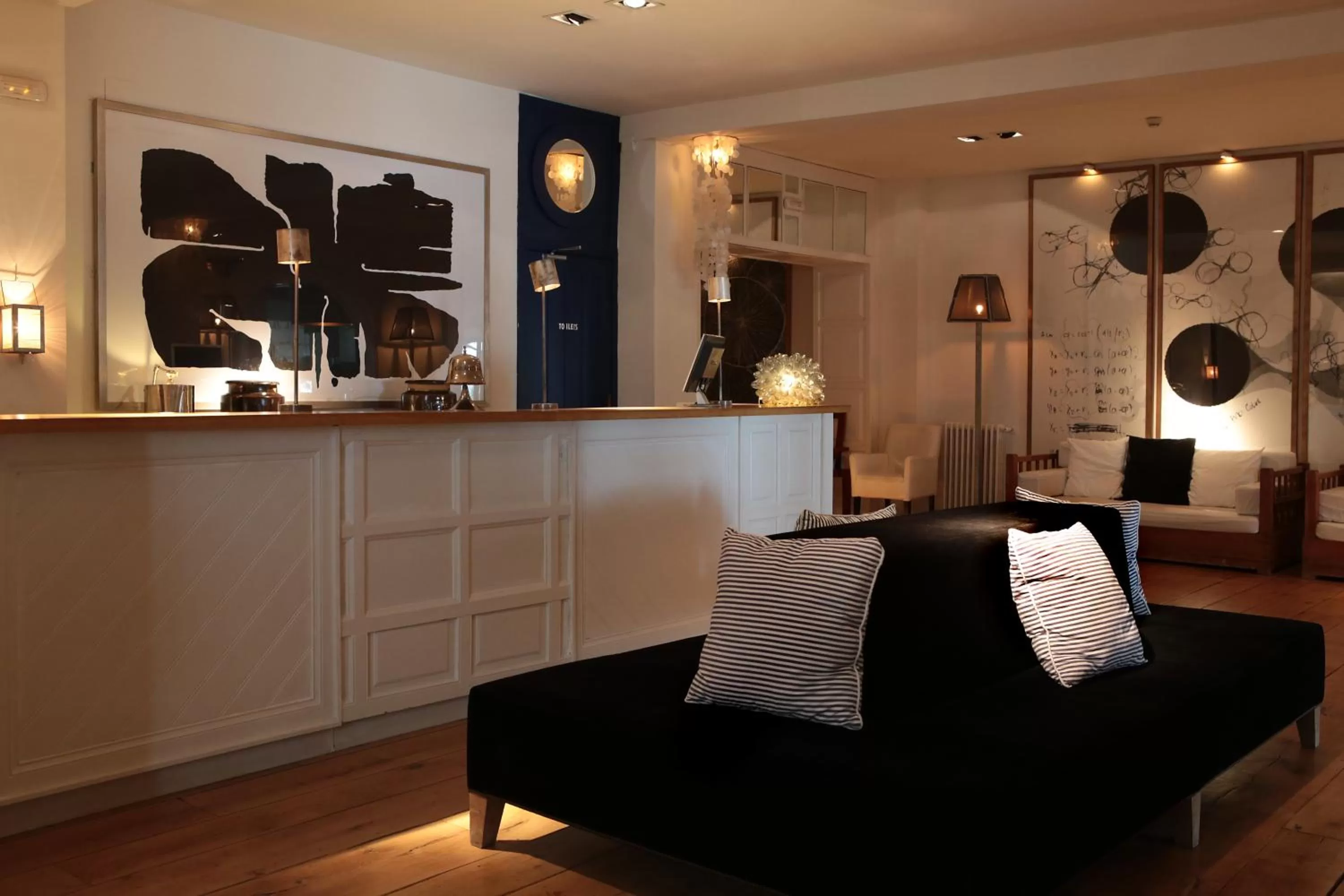 Lobby or reception in Hotel Trias