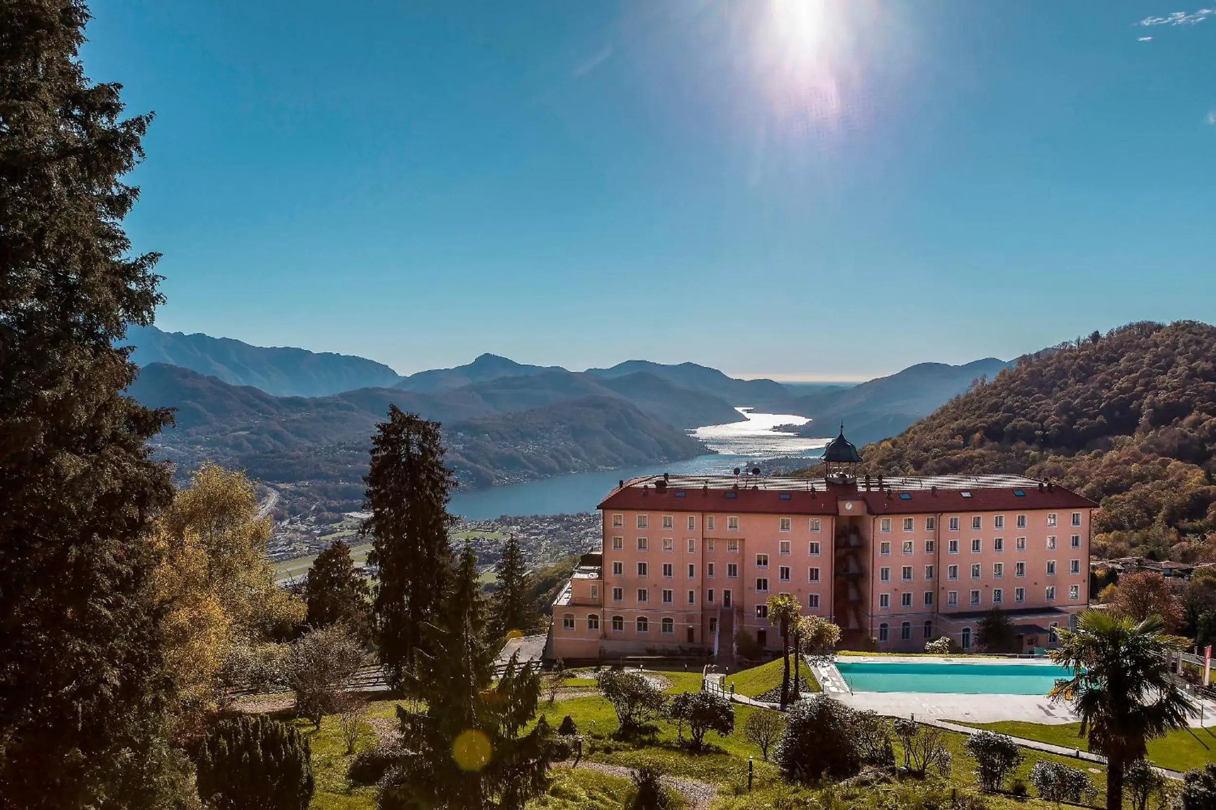 Property building in Kurhaus Cademario Hotel & DOT Spa - Ticino Hotels Group