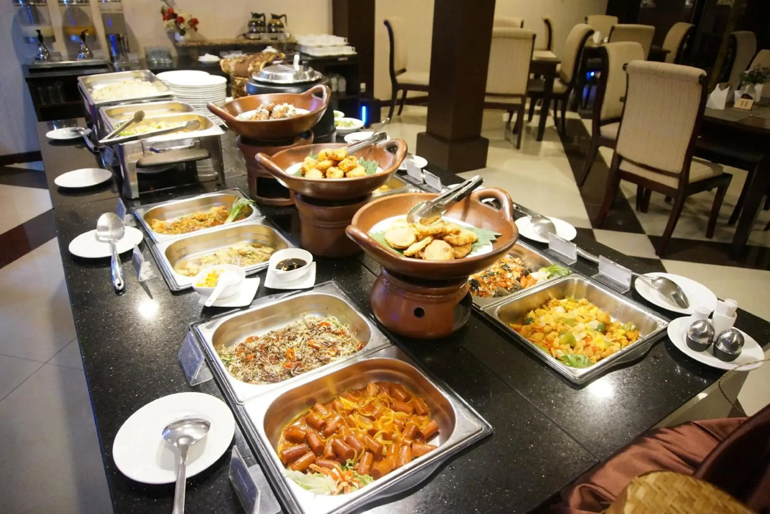 Buffet breakfast, Food in Varna Culture Hotel Soerabaia