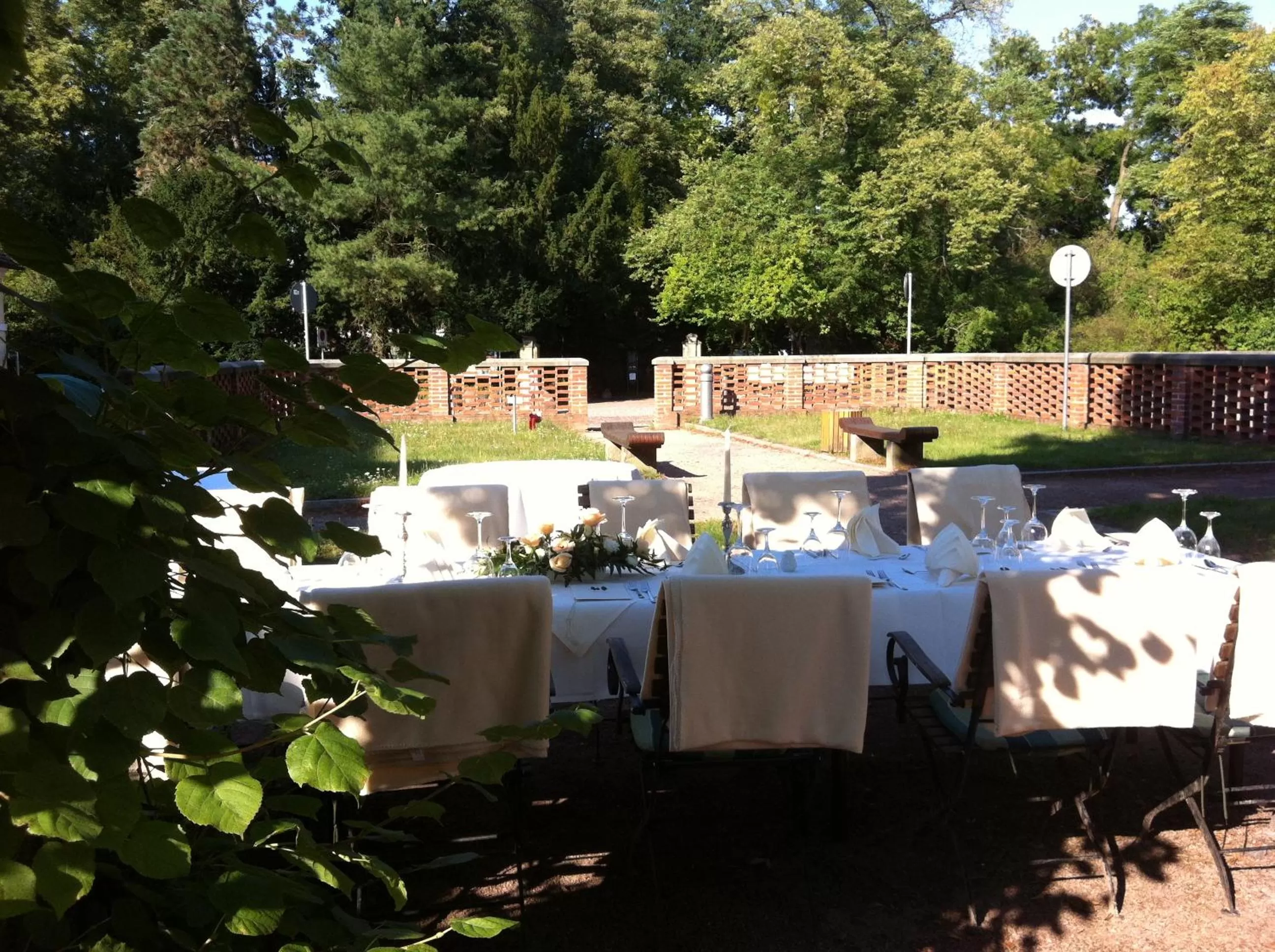 Restaurant/places to eat in Hotel Landhaus Wörlitzer Hof