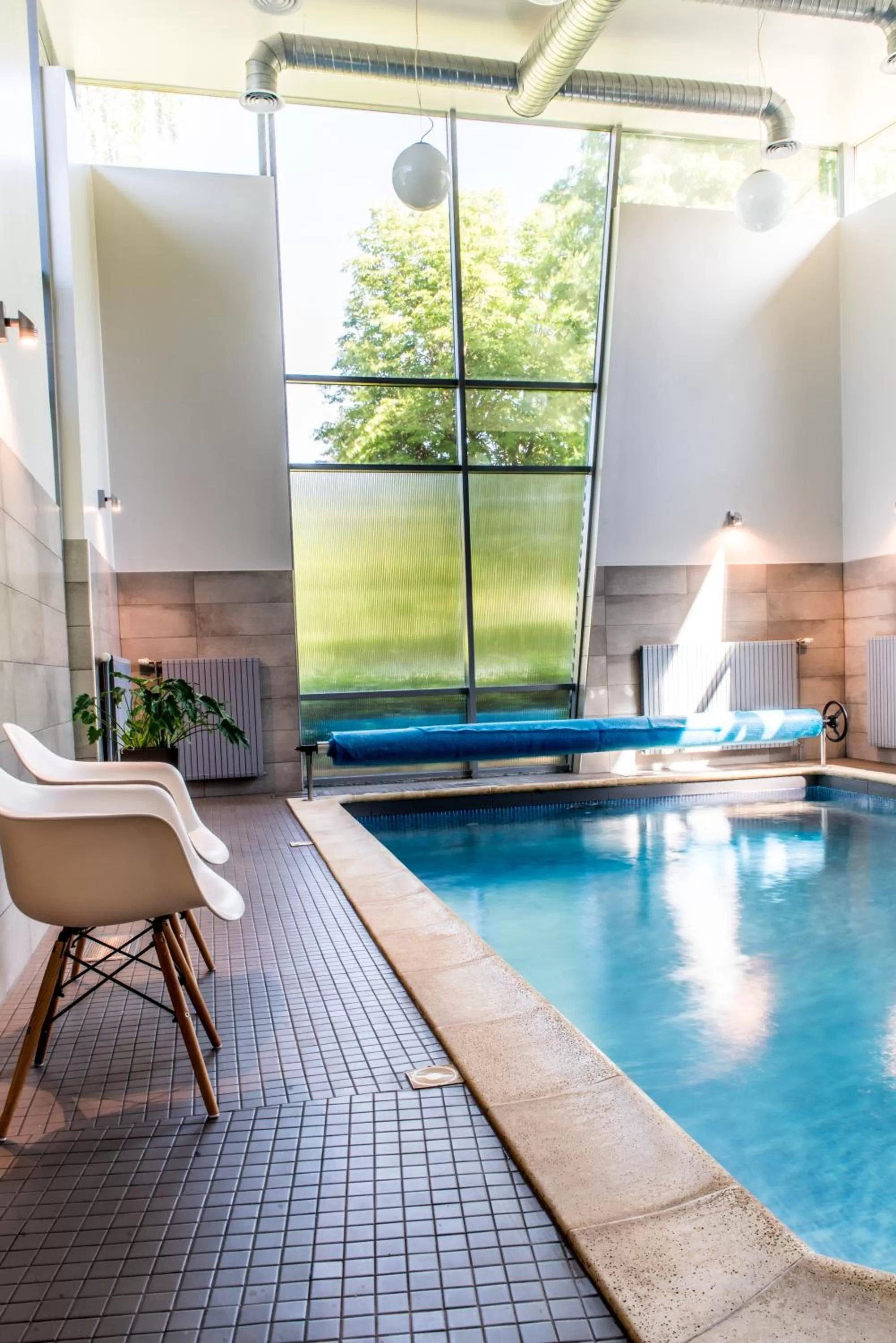 Swimming pool in Hotel Sigulda