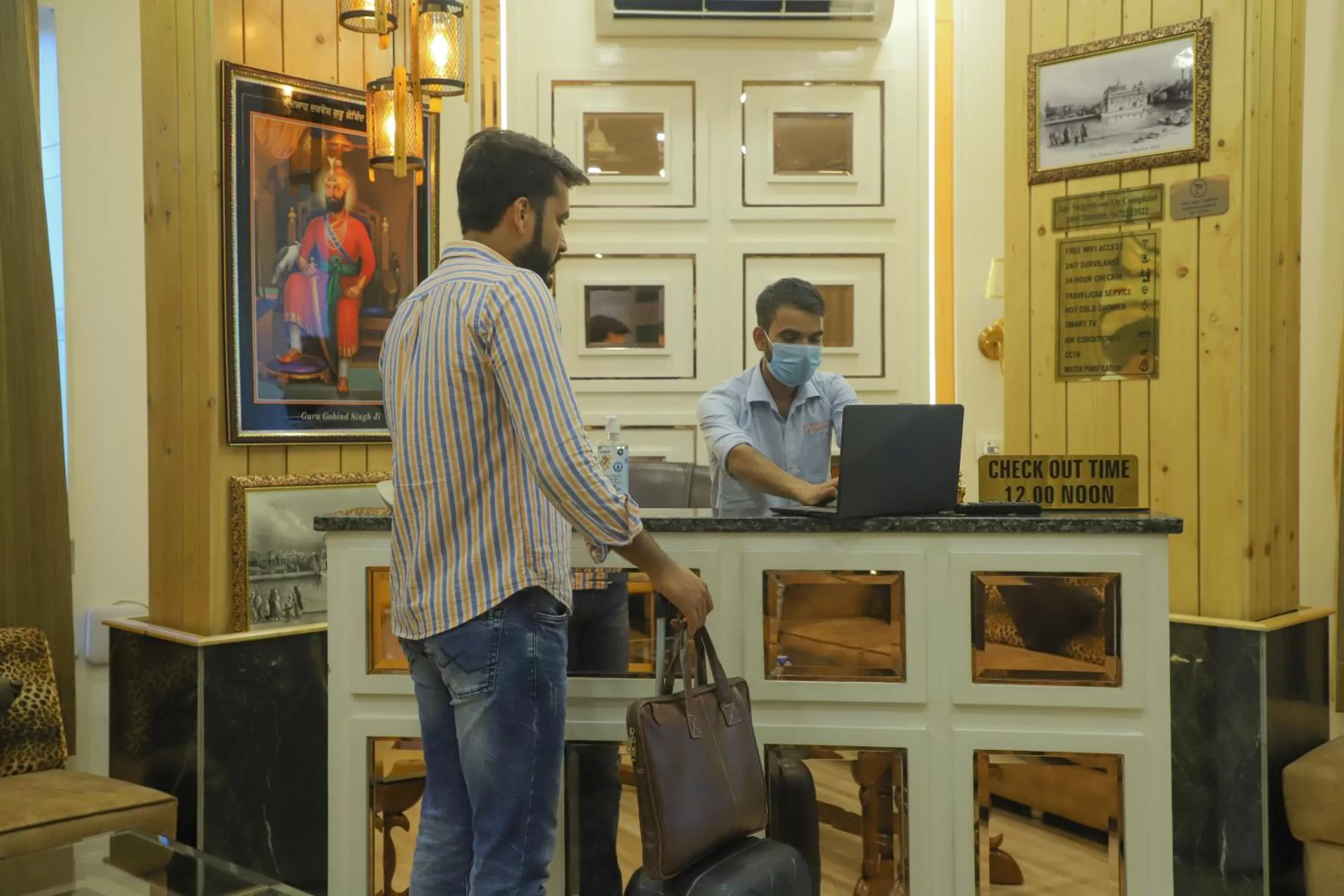 Staff in Perfect Stayz Premium- Hotel Sehdev Near Golden Temple