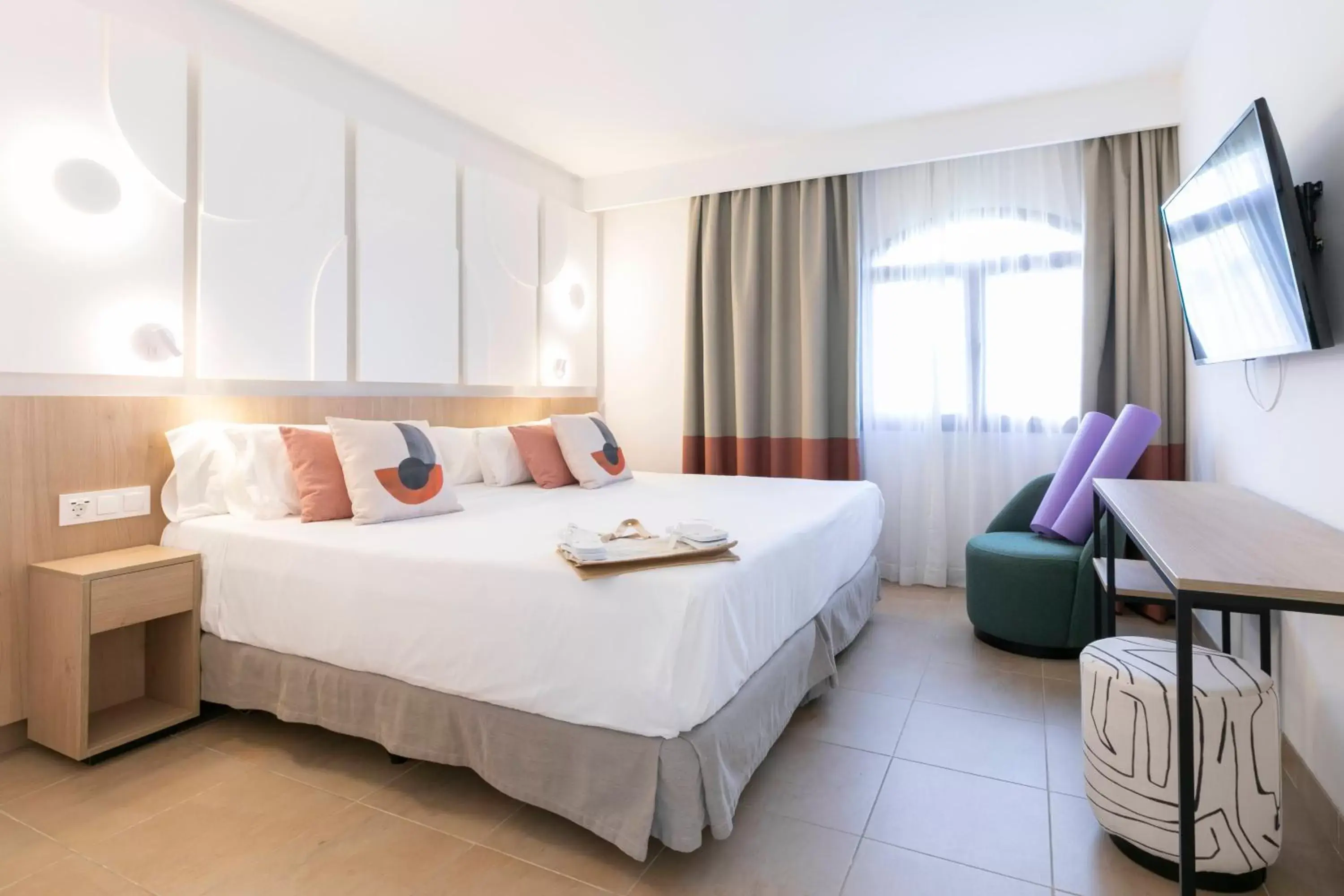 Bed in HD Parque Cristobal Gran Canaria Bed in HD Parque Cristobal Gran Canaria