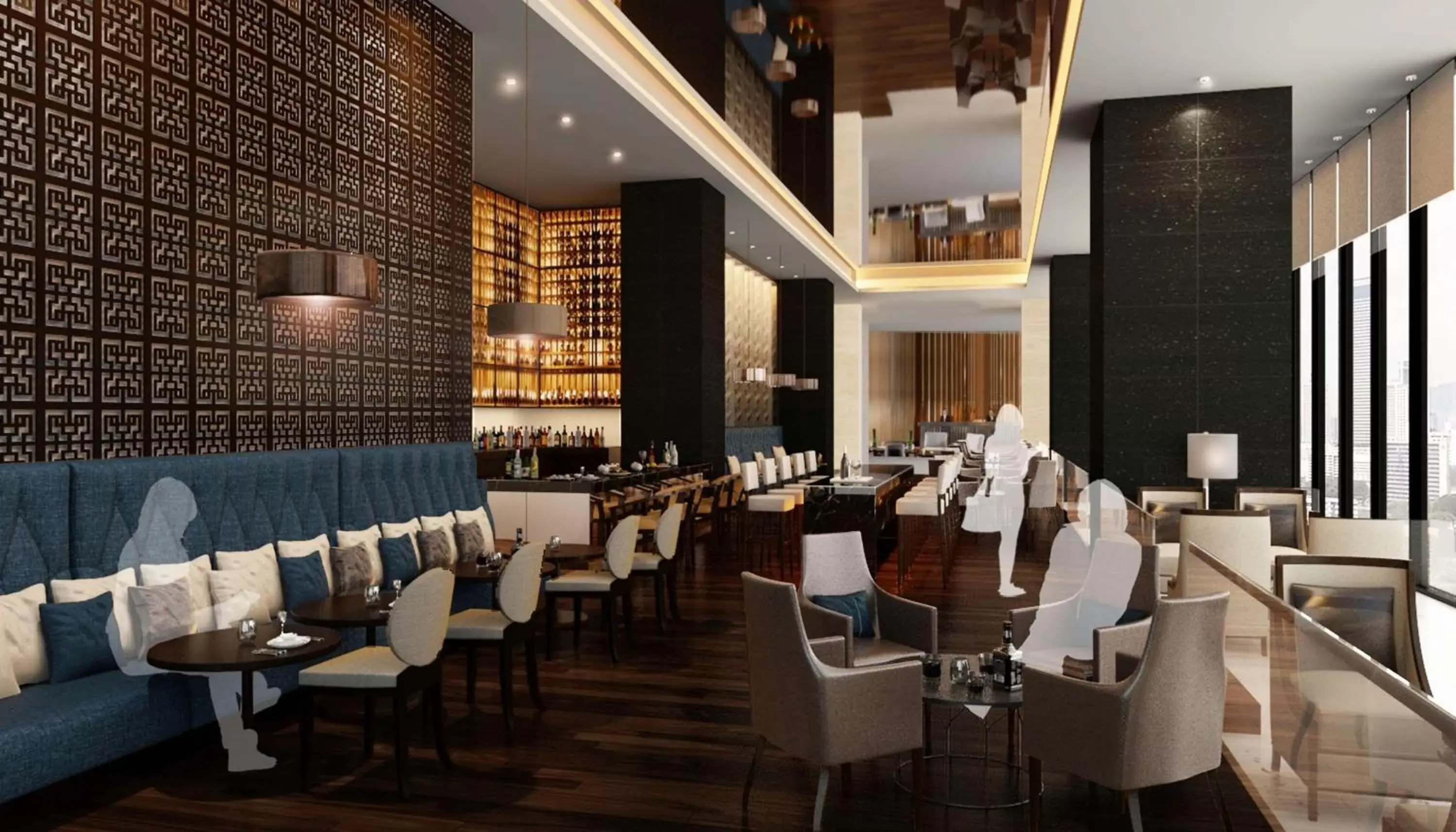 Lobby or reception, Restaurant/Places to Eat in DoubleTree by Hilton Melaka