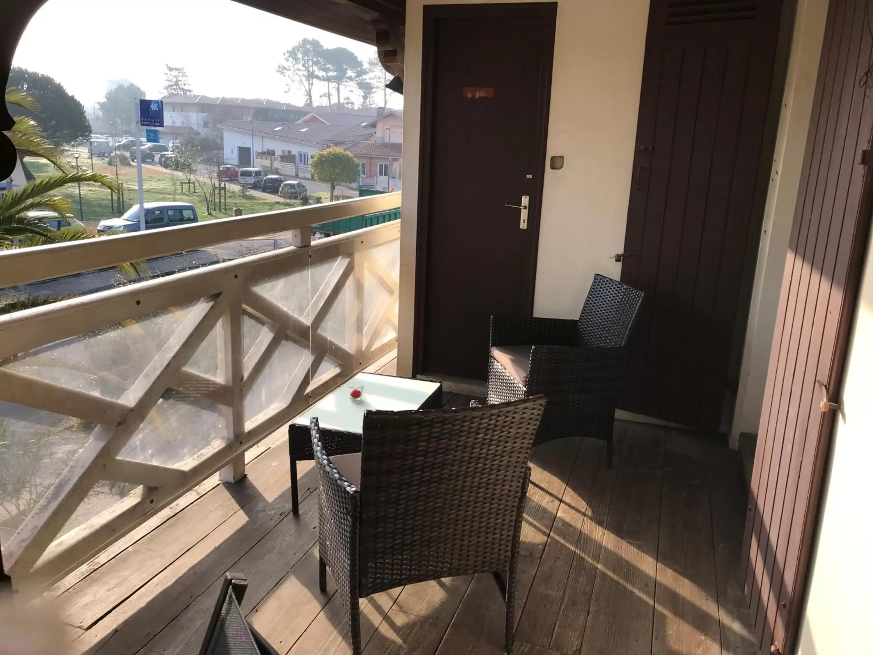 Balcony/Terrace in Hôtel La Cote d'Argent