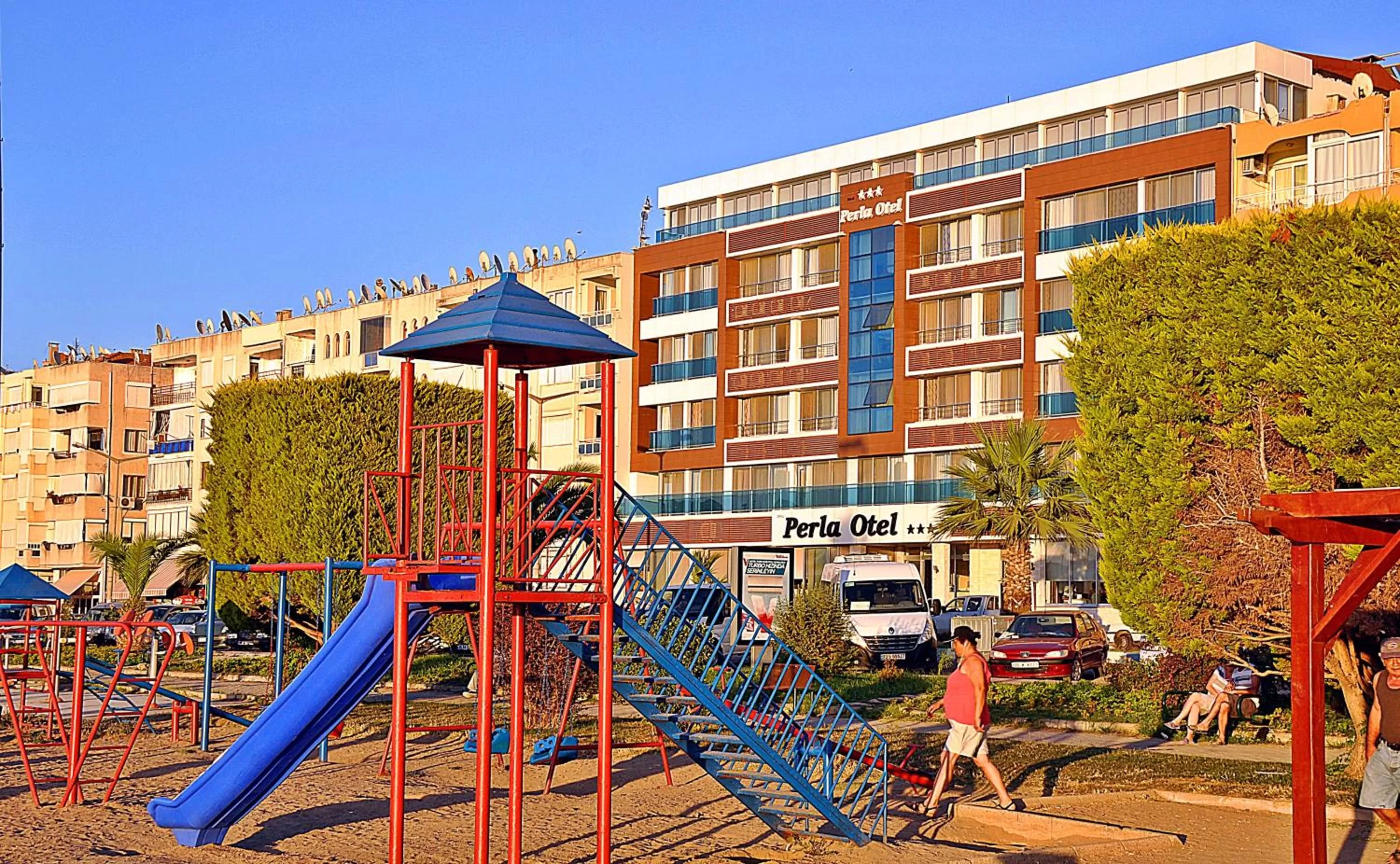 Property building in Perla Hotel