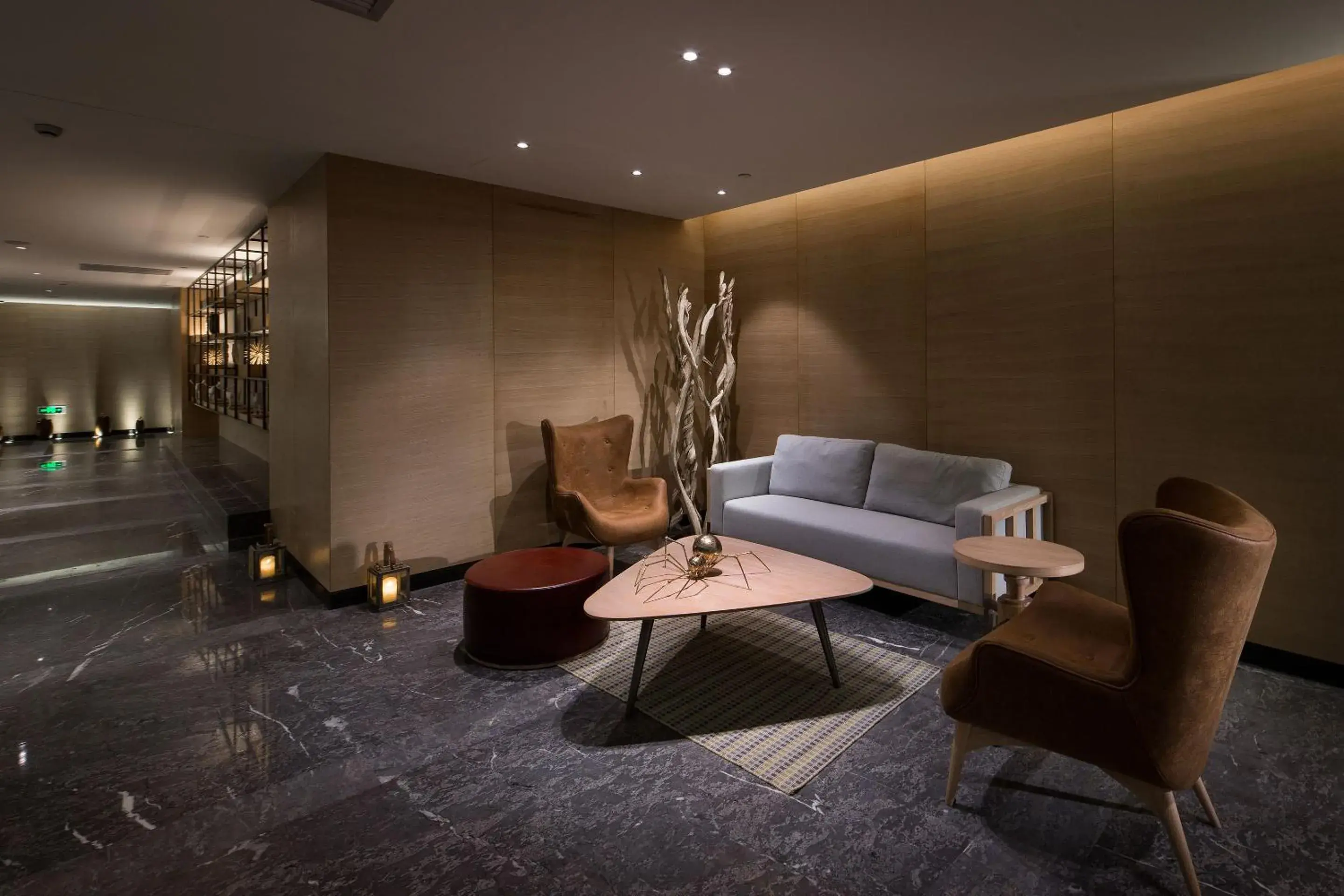 Communal lounge/ TV room, Seating Area in Swisstouches Guangzhou Hotel Residences