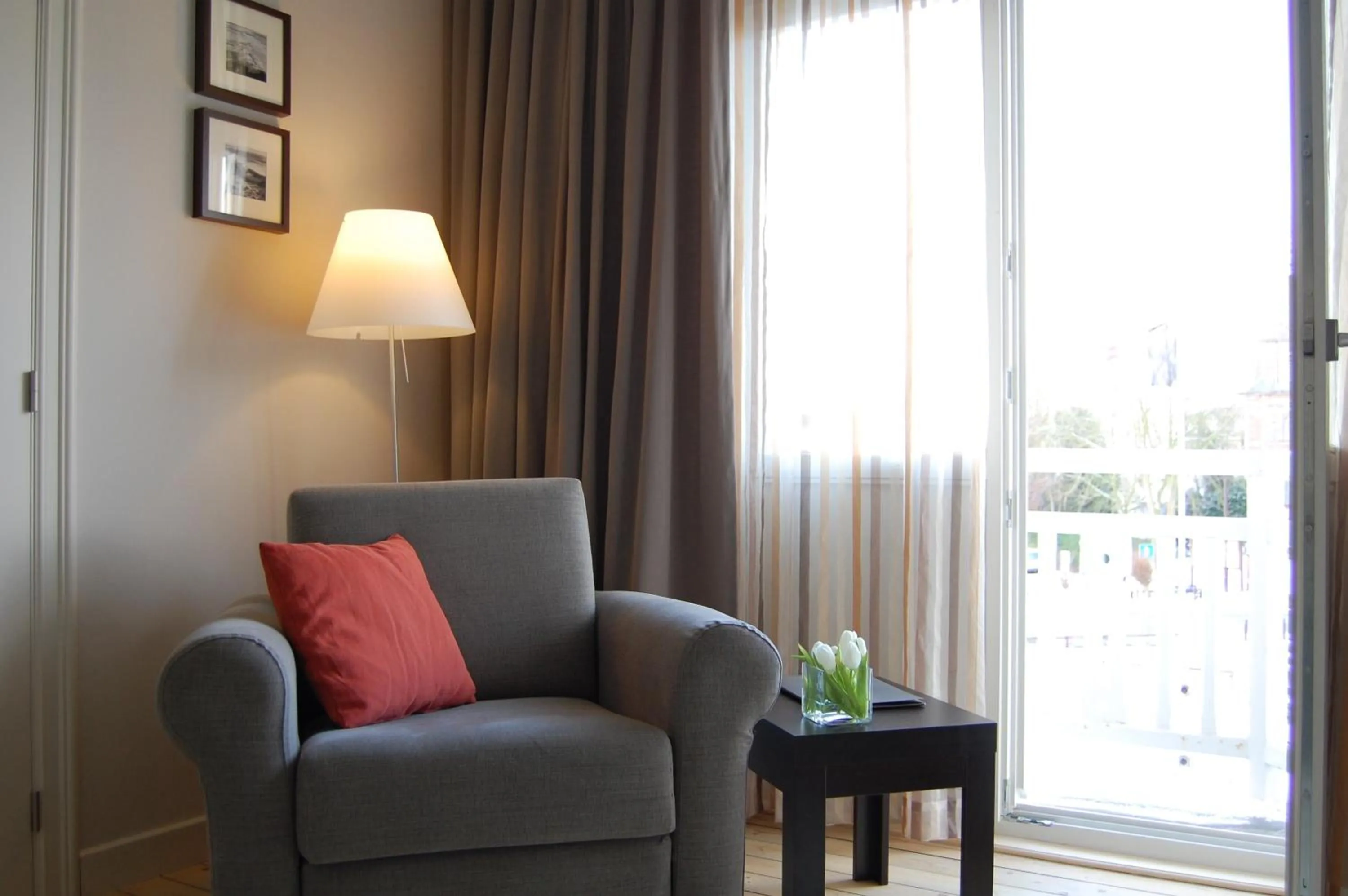 Seating area in Grand Hotel Belle Vue