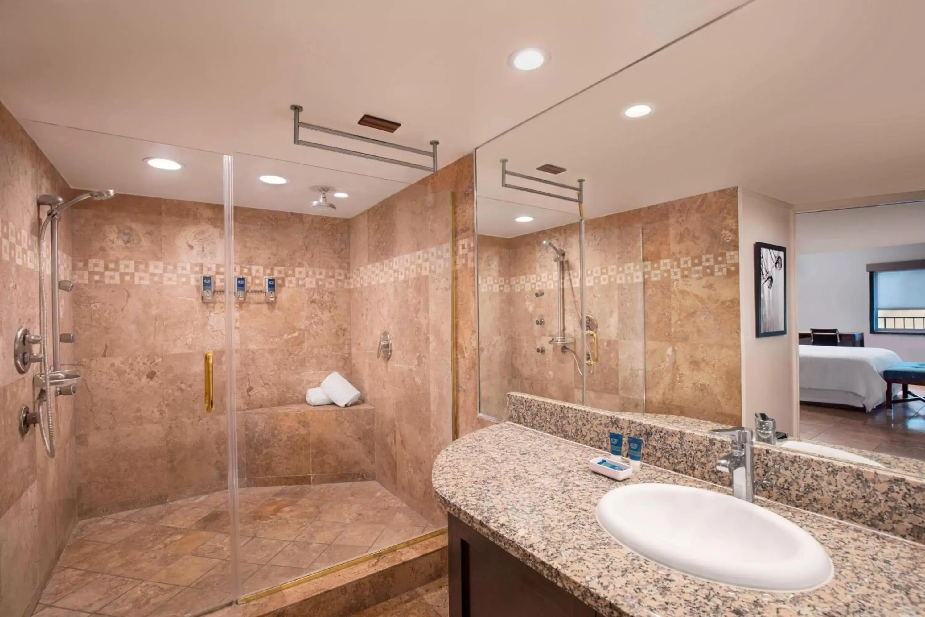 Bathroom in Four Points by Sheraton Anaheim