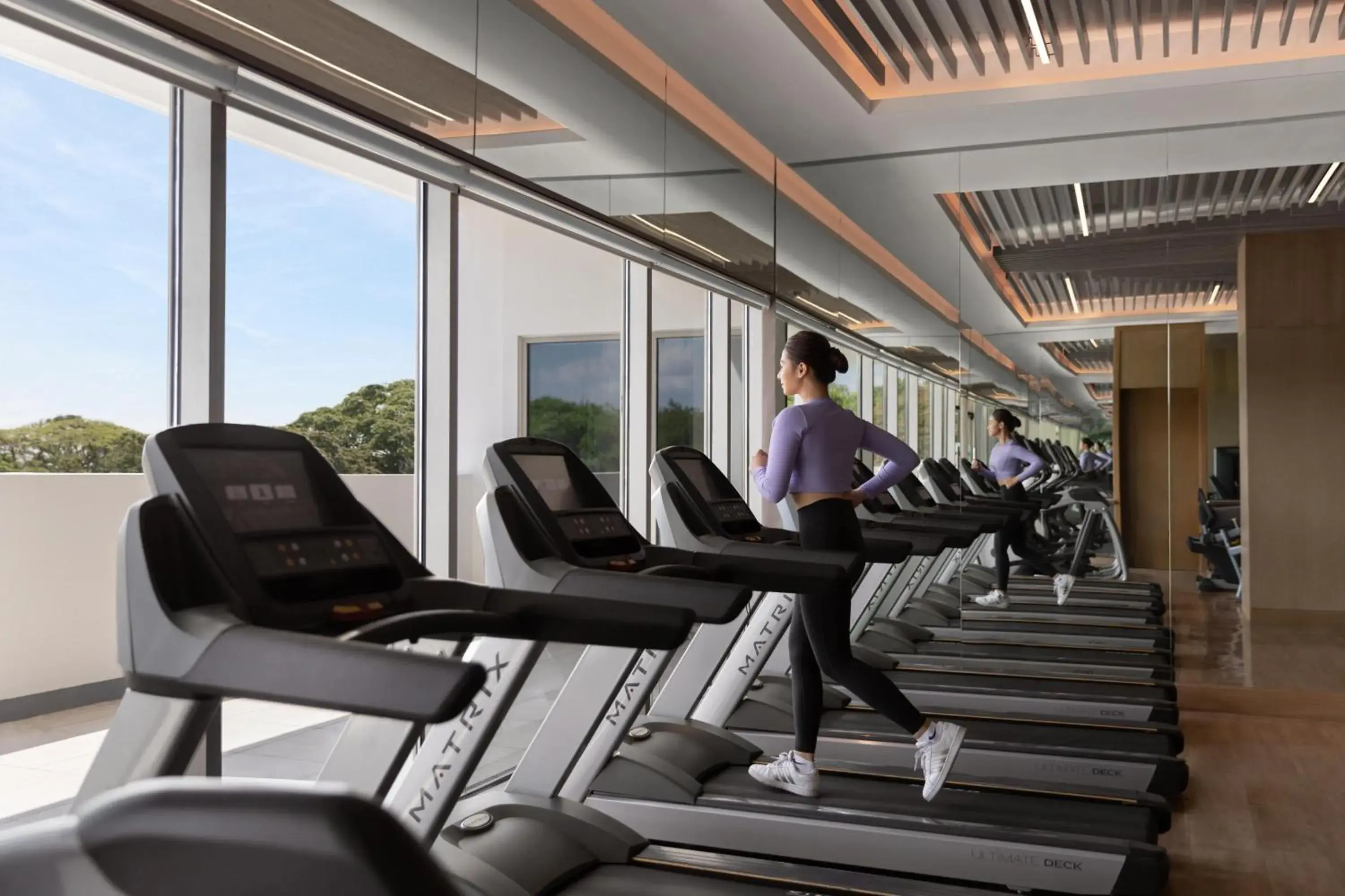 Fitness centre/facilities, Fitness Center/Facilities in Clark Marriott Hotel