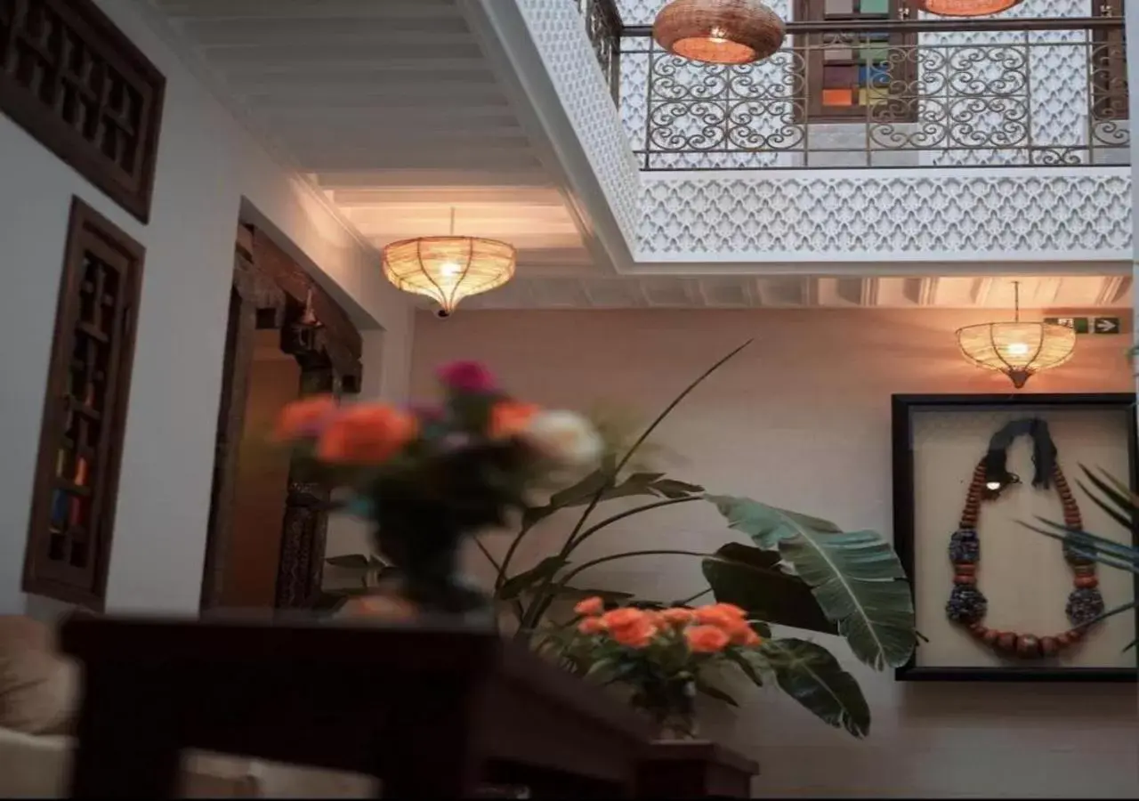 Patio in Riad Beata Bed & Breakfast Patio in Riad Beata Bed & Breakfast