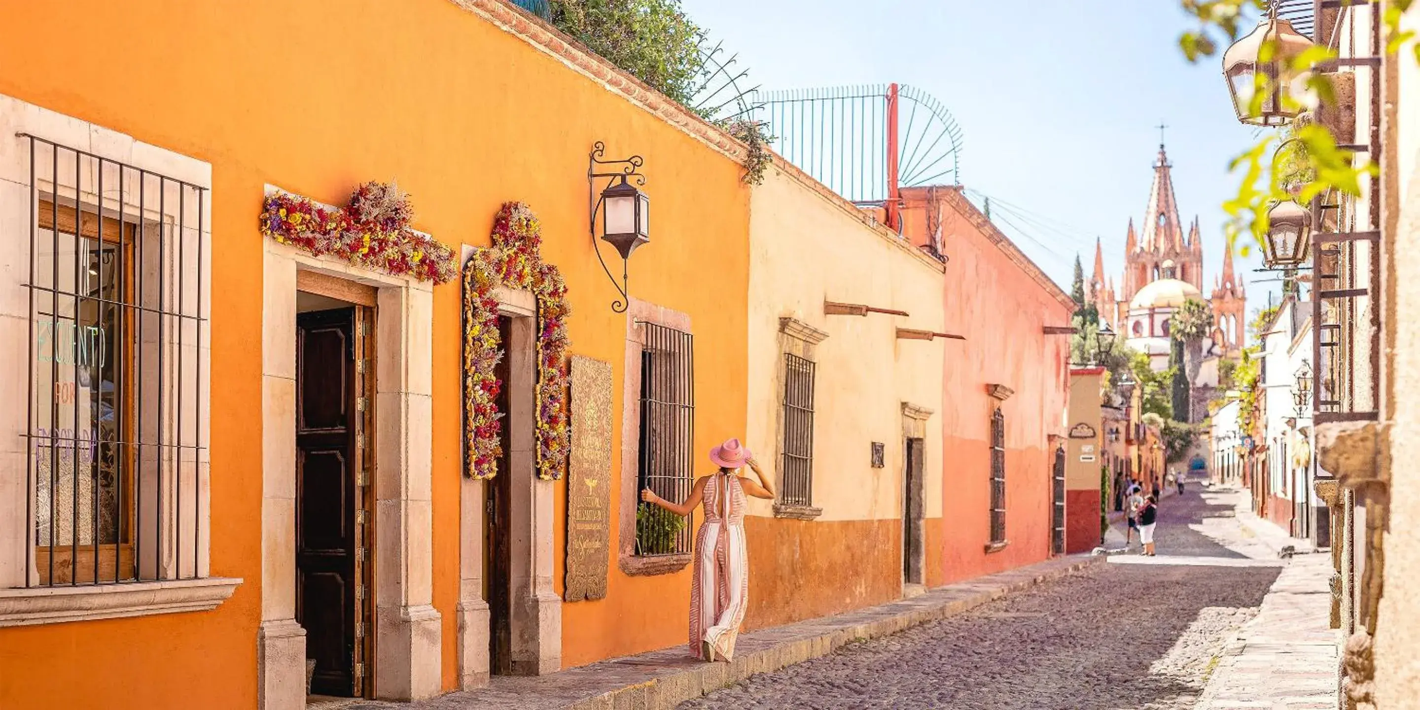 Facade/entrance in Hacienda El Santuario San Miguel de Allende