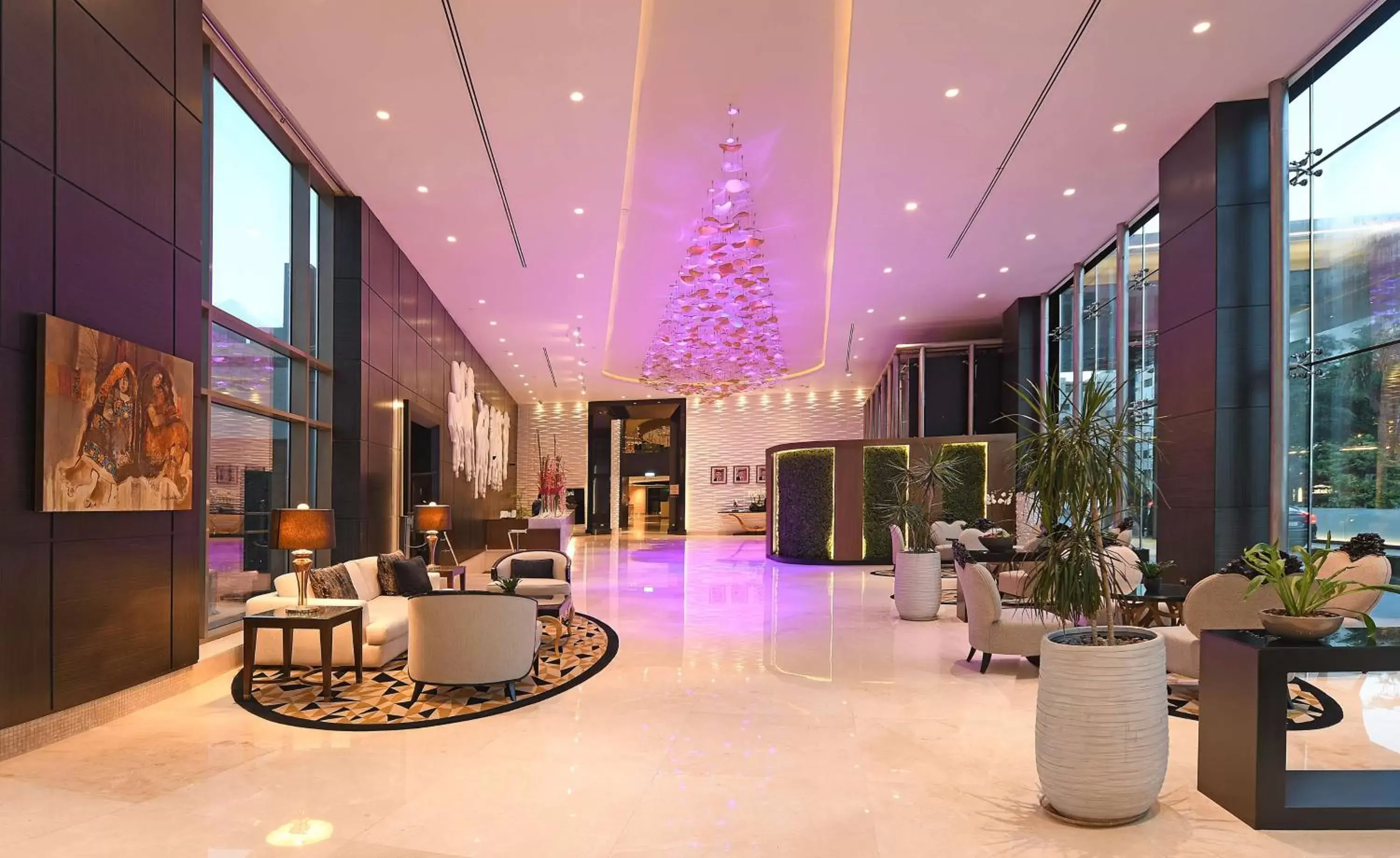 Lobby or reception, Lobby/Reception in Hilton Amman