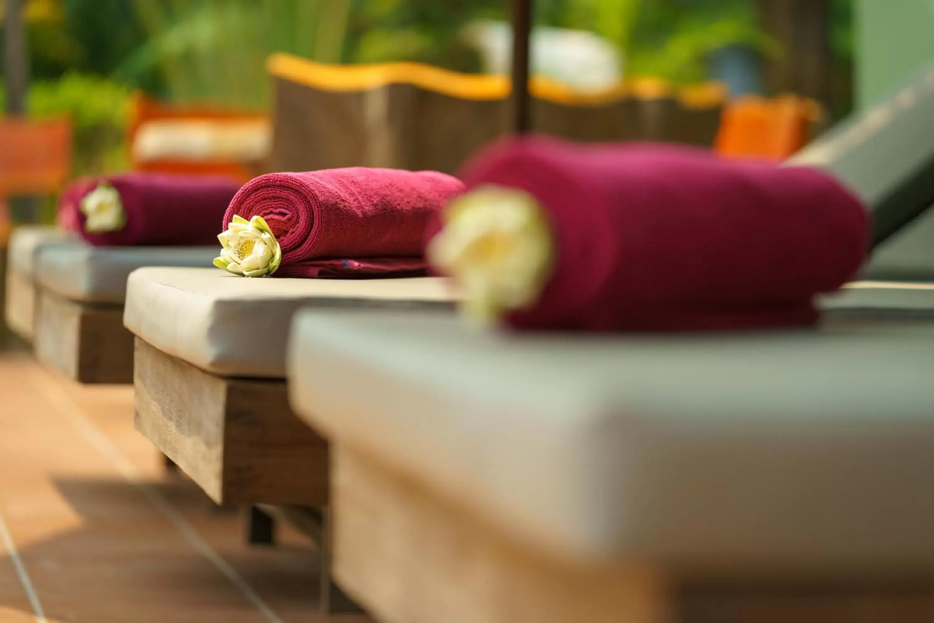 Swimming pool in Reveal Angkor Hotel