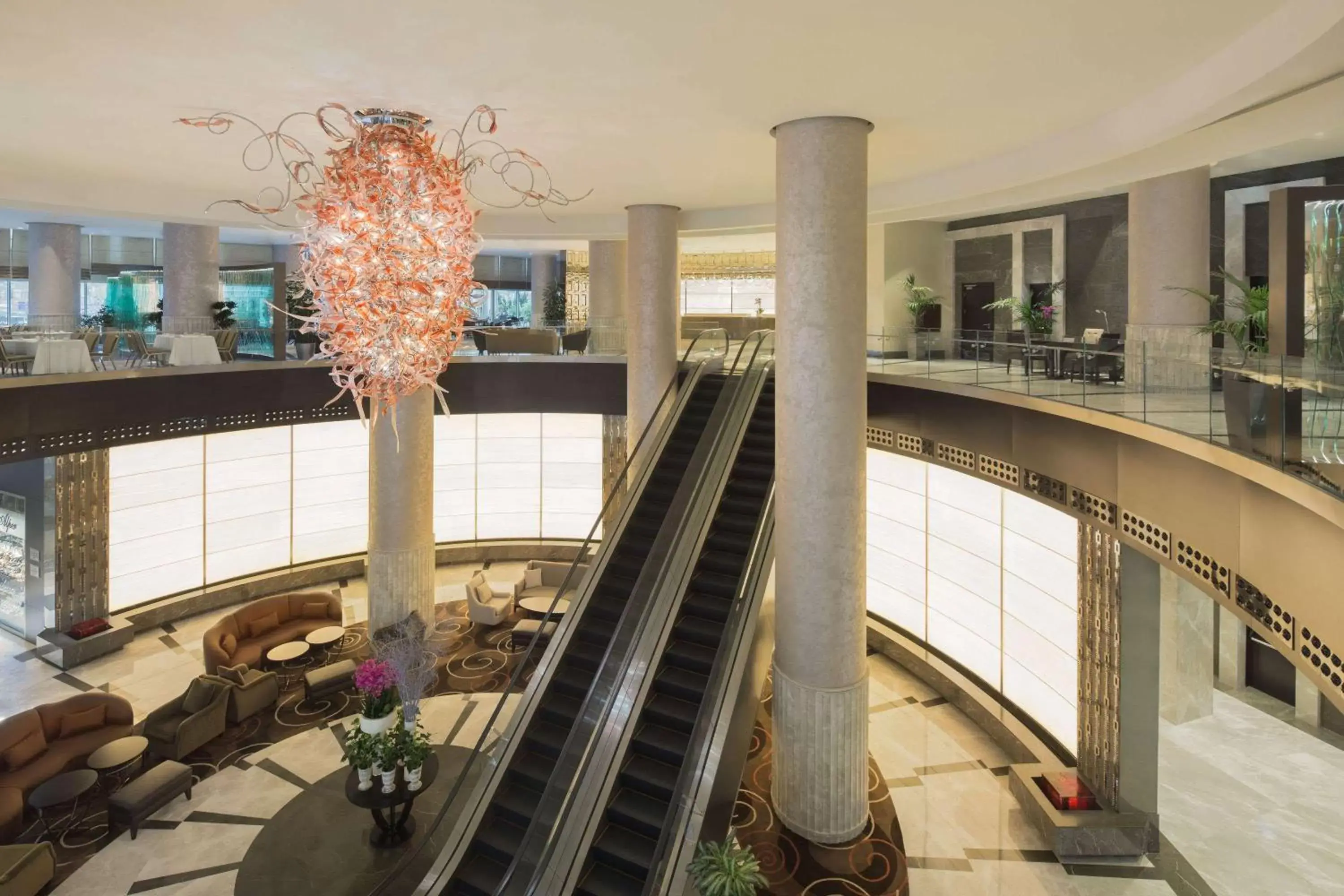 Lobby or reception in Wyndham Grand Istanbul Europe