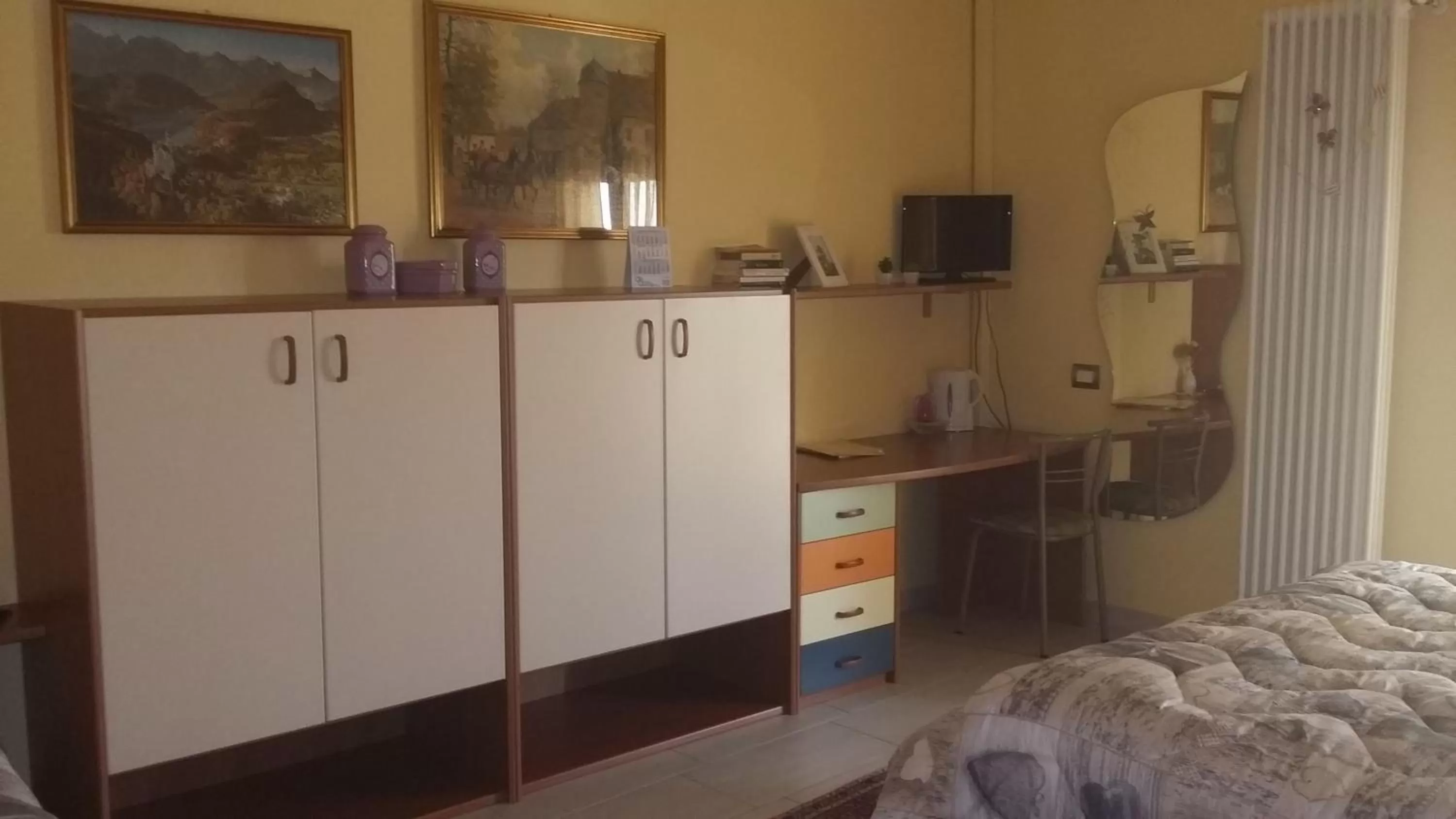 Bed in B&B Peschi in Fiore