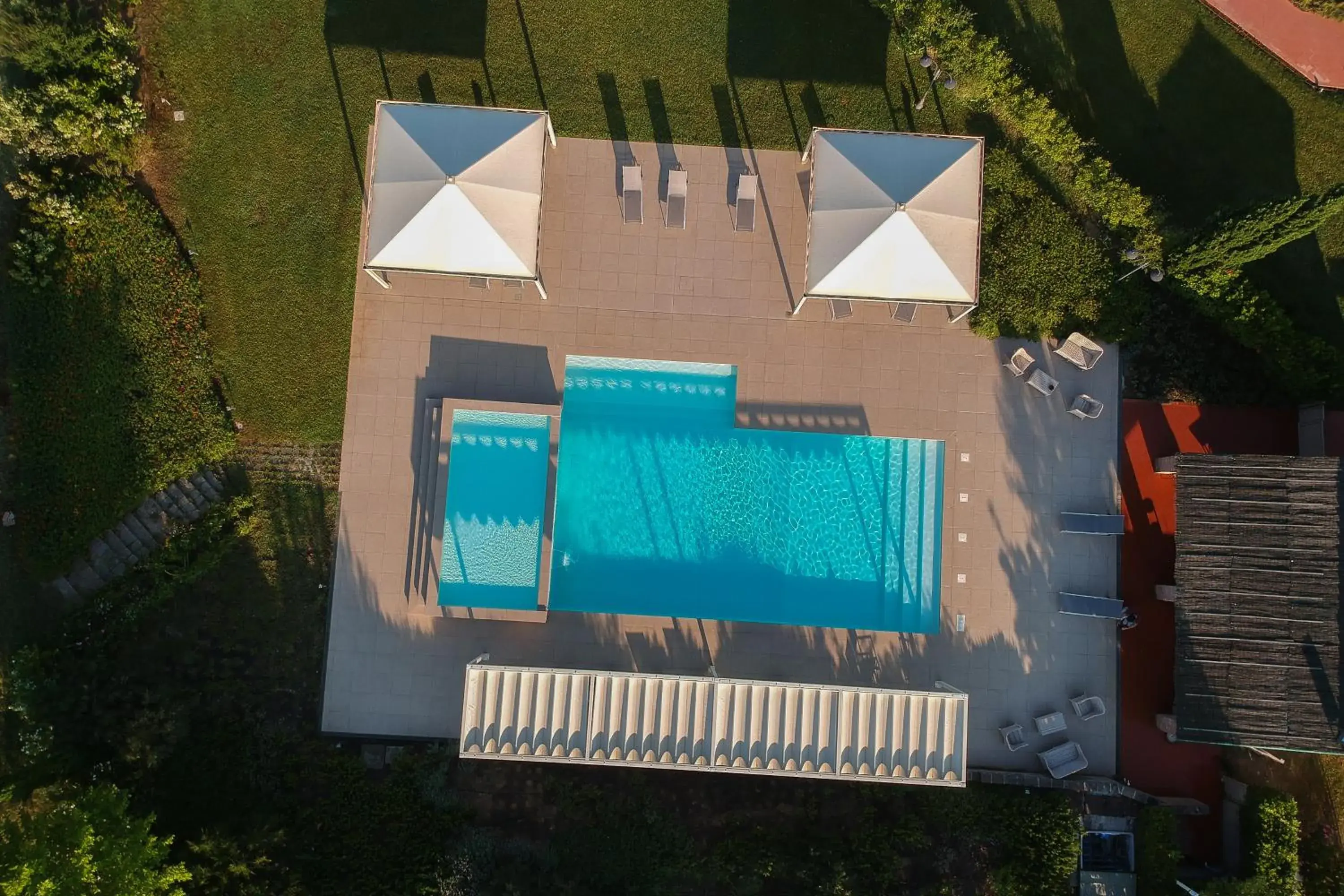 Bird's eye view in Resort Casale Le Torri