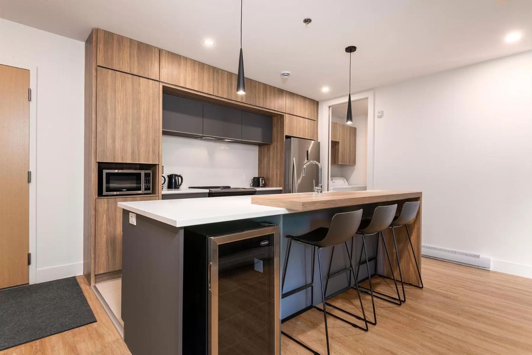 kitchen, Kitchen/Kitchenette in Appartements au Massif - Les Caches de la Grande Pointe - Ski, Vélo, Plein-air