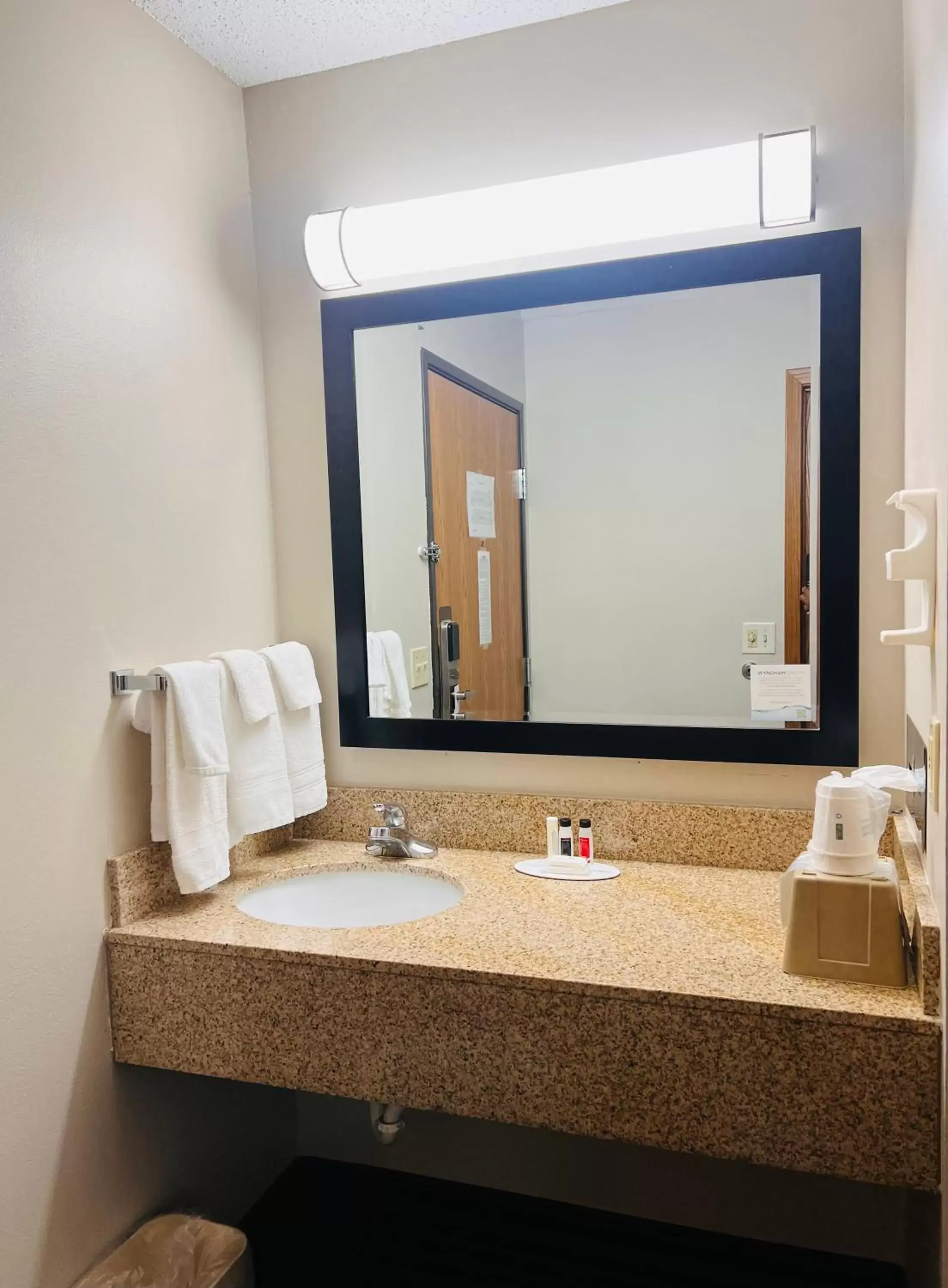 Bathroom in Super 8 by Wyndham Humboldt