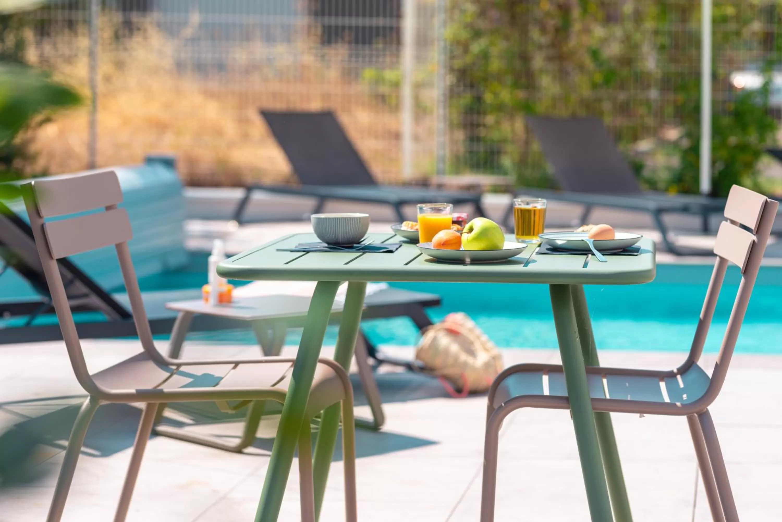 Buffet breakfast in ibis Styles Lyon Meyzieu Arena Stadium