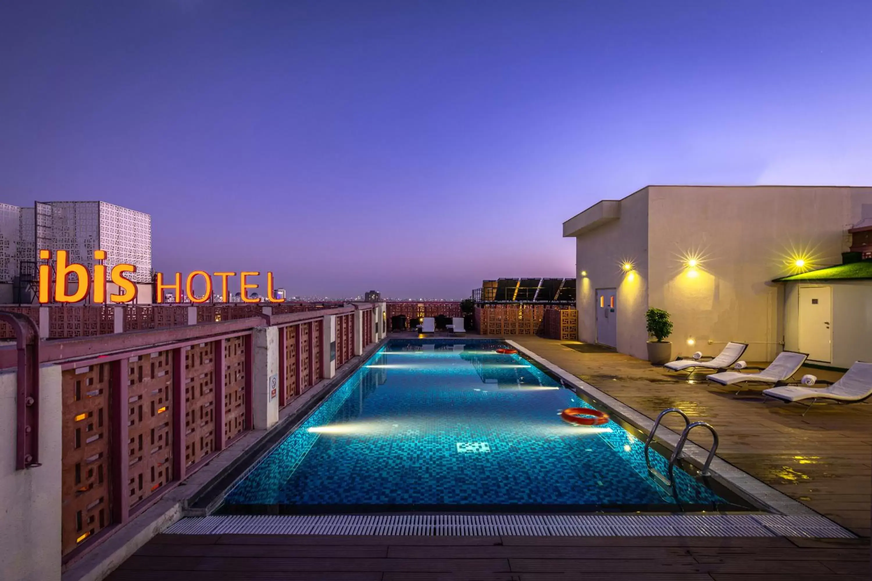 Swimming pool in ibis Jaipur City Centre - An Accor Brand Swimming pool in ibis Jaipur City Centre - An Accor Brand
