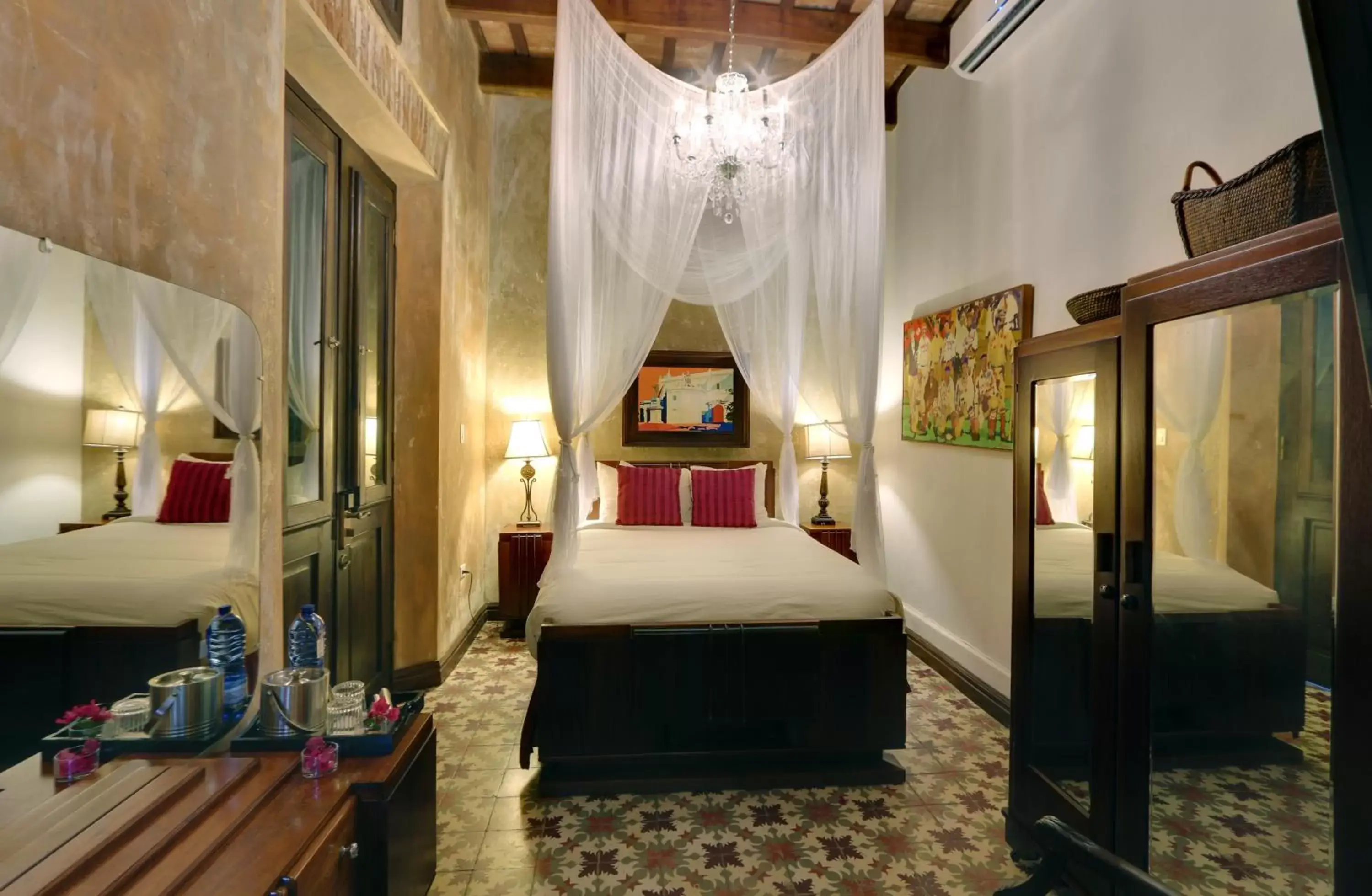 Bedroom, Bed in Villa Herencia Hotel