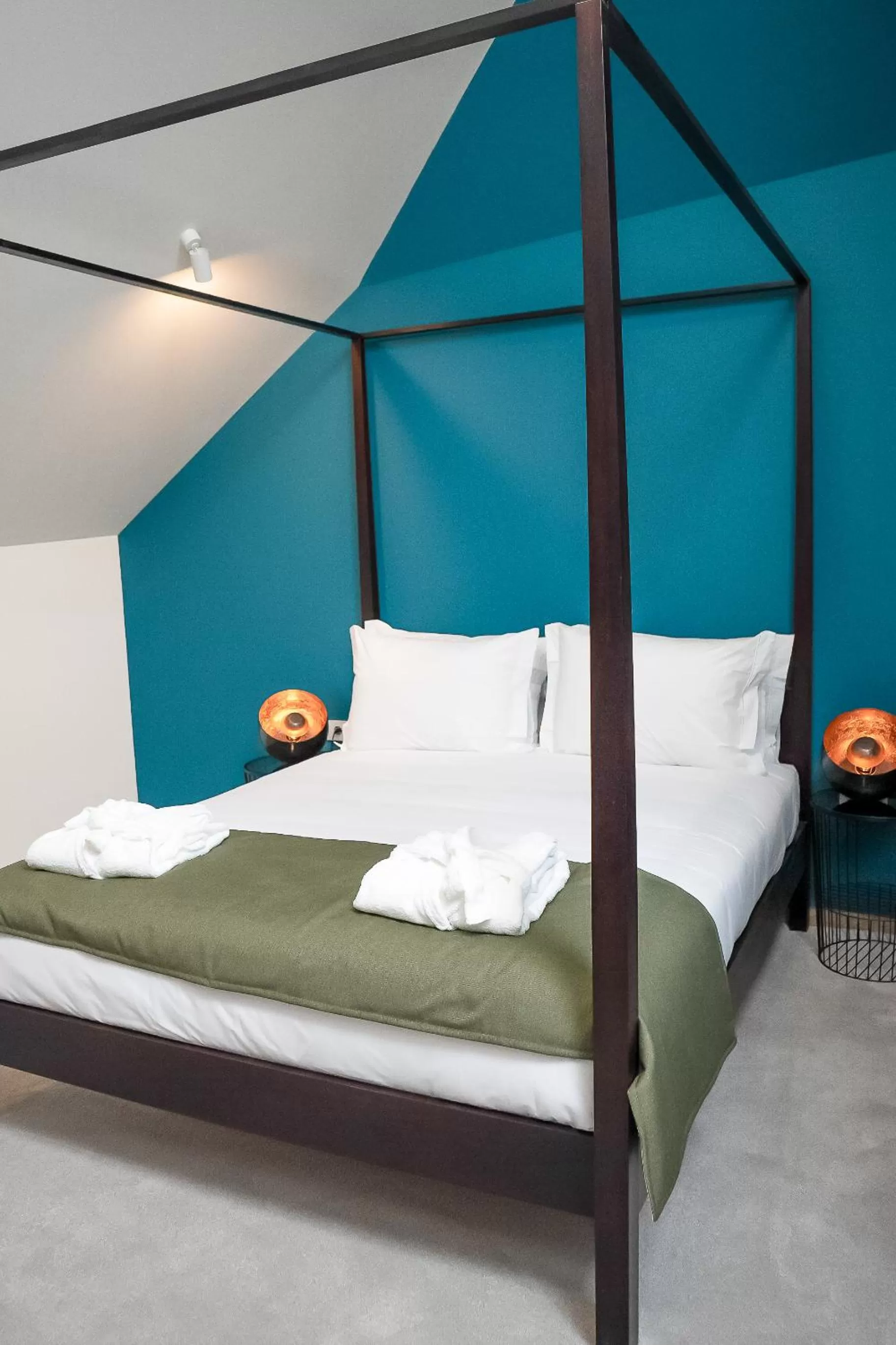 Bed in Guest House Jacarandá Faro