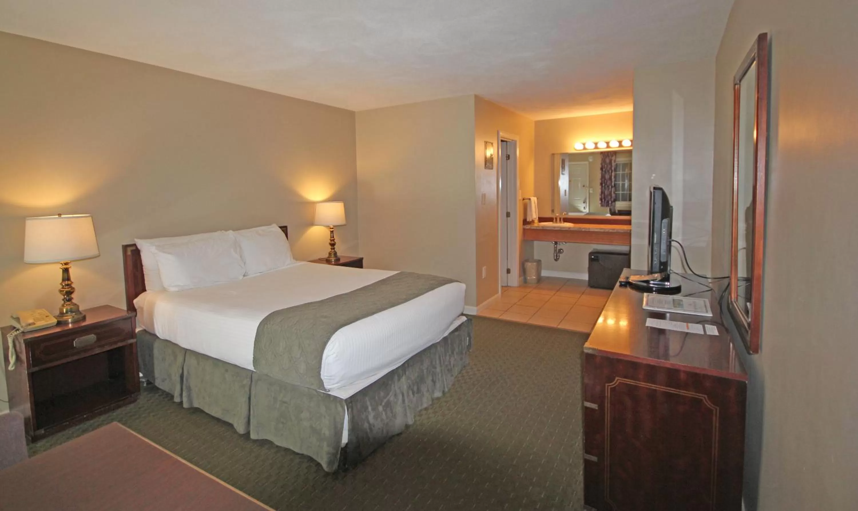 Bed in Park View Inn