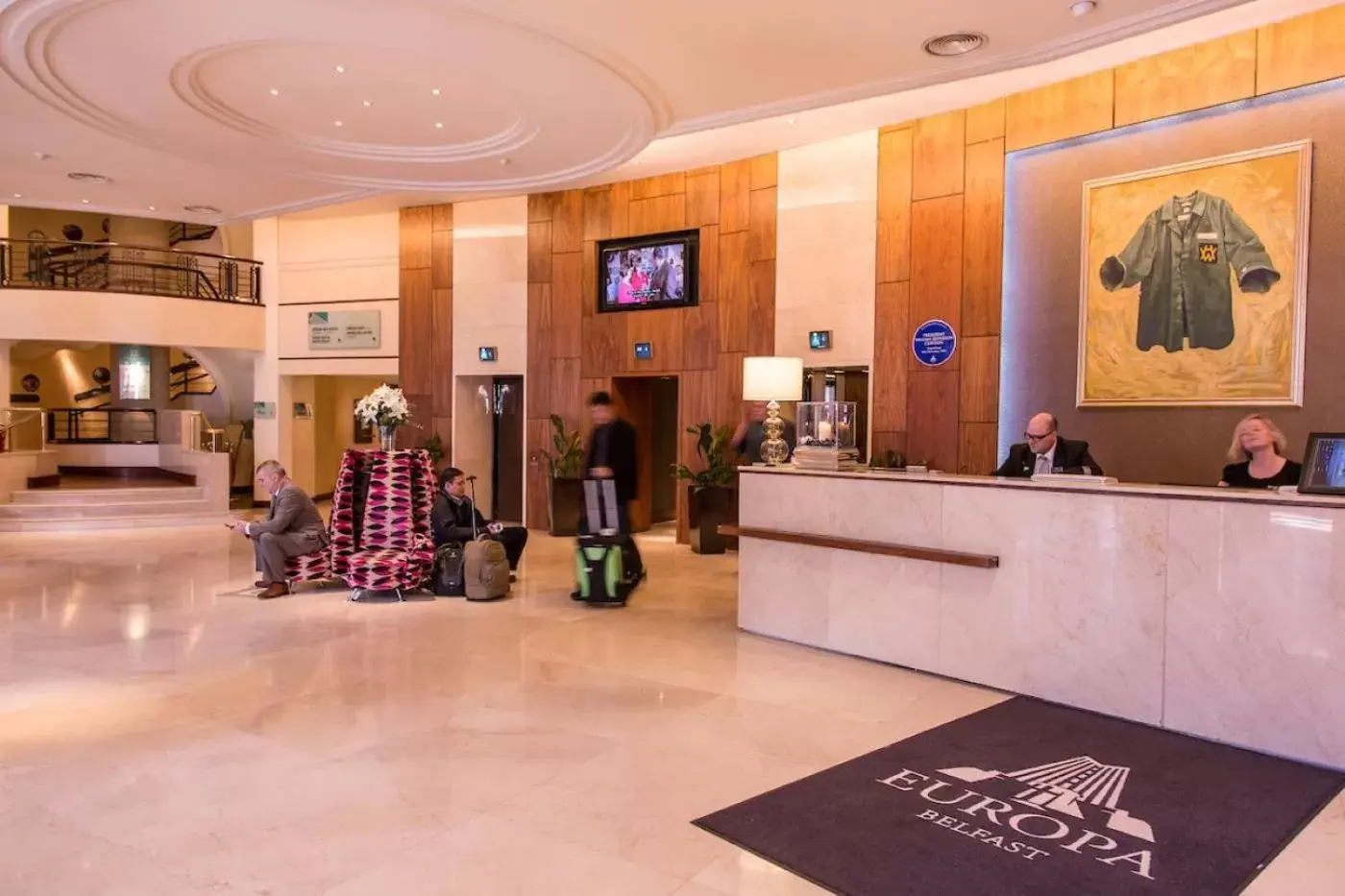 Lobby or reception, Lobby/Reception in Europa Hotel