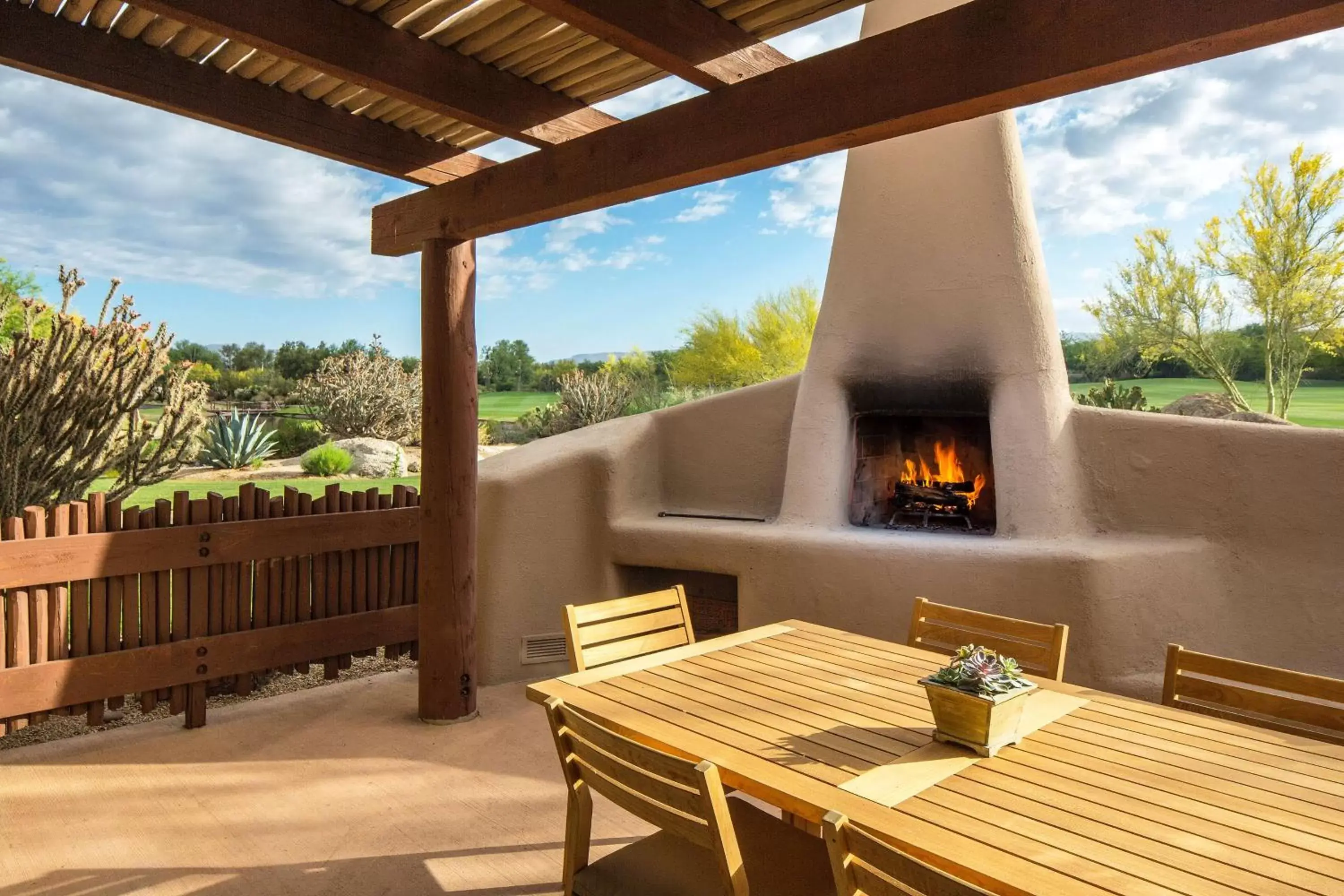 Living room, BBQ Facilities in Boulders Resort & Spa Scottsdale, Curio Collection by Hilton