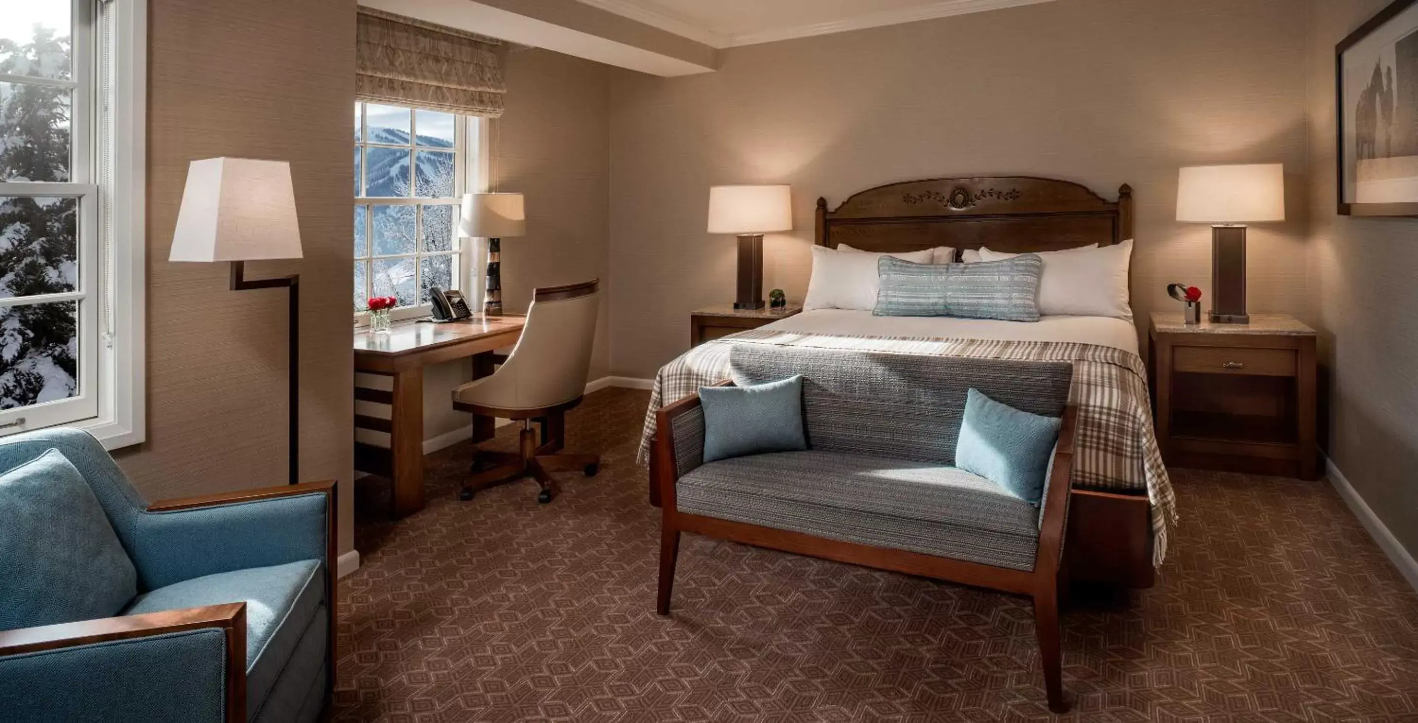 Bedroom, Bed in Sun Valley Resort Bedroom, Bed in Sun Valley Resort