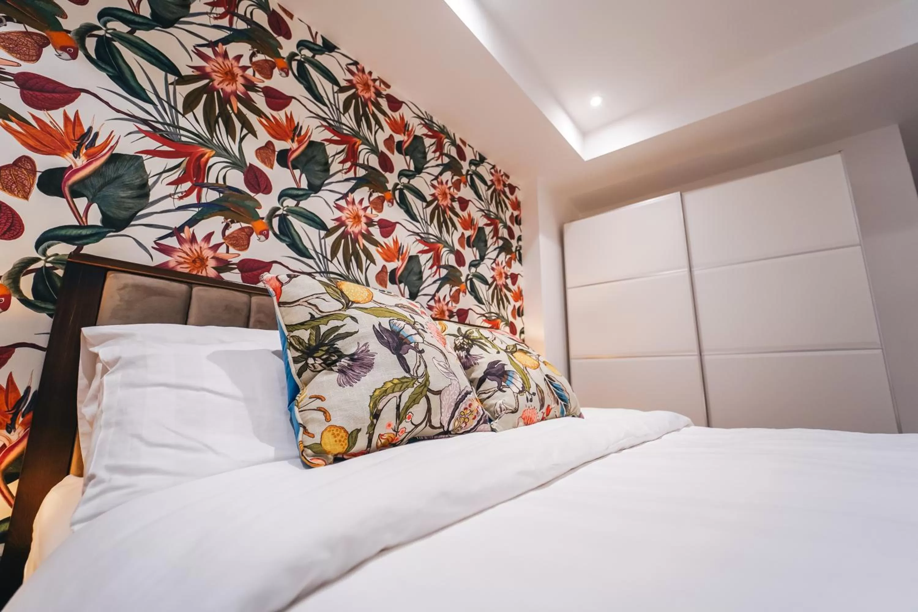 Bed in The Avonmore Olympia