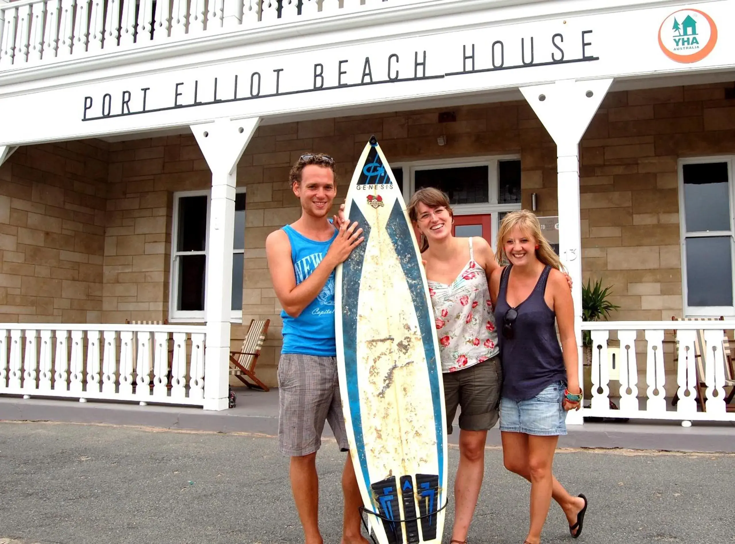 People in YHA Port Elliot Beach House